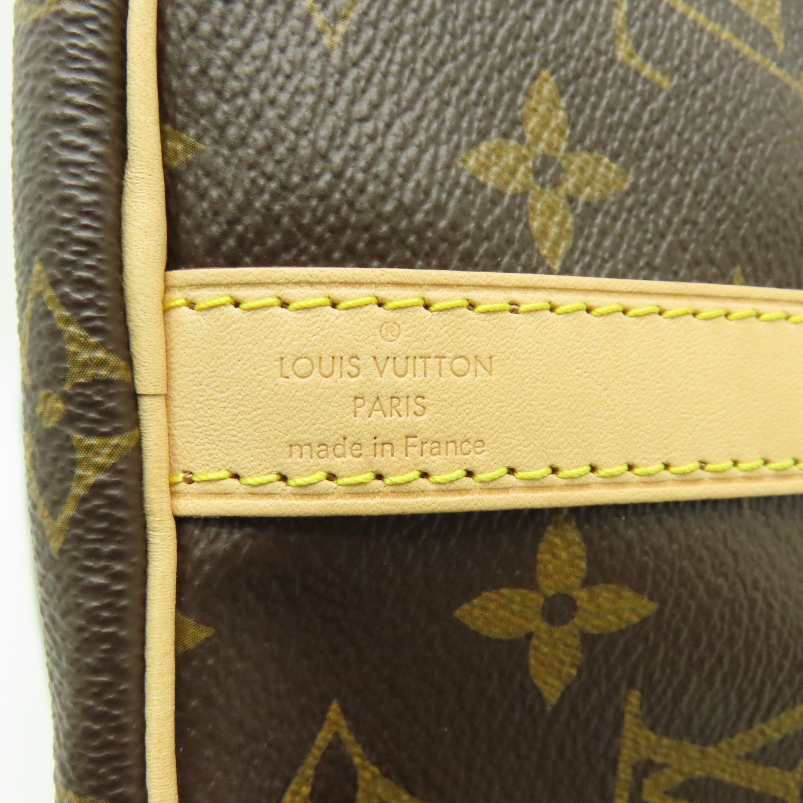 LOUIS VUITTON Monogram Speedy Bandouliere 25金扣手挽袋啡色