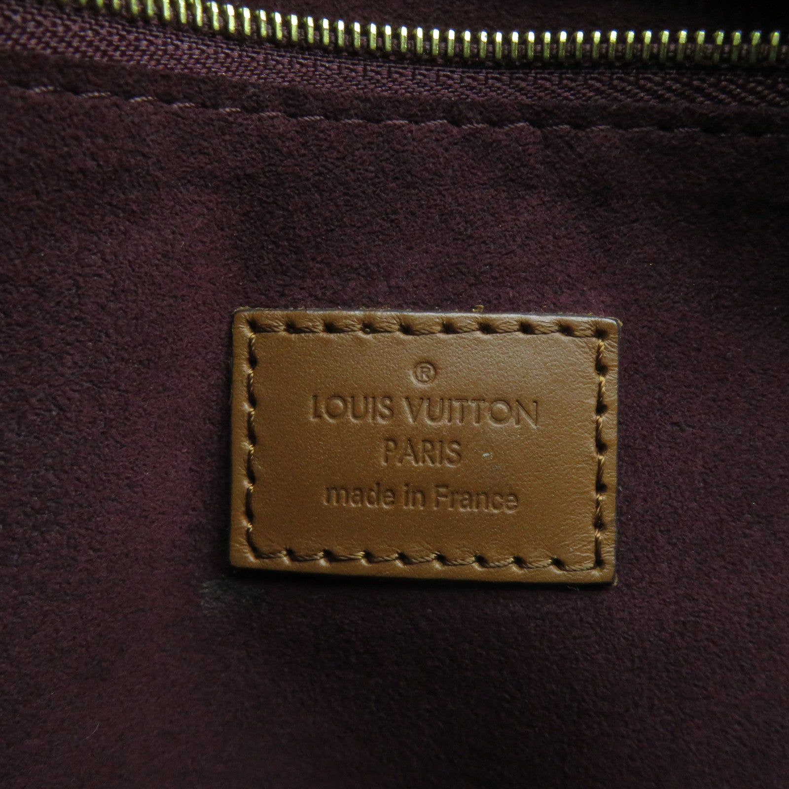 LOUIS VUITTON Damier Greenwich 2Way Shoulder Bag Handle Shoulder Bag Brown