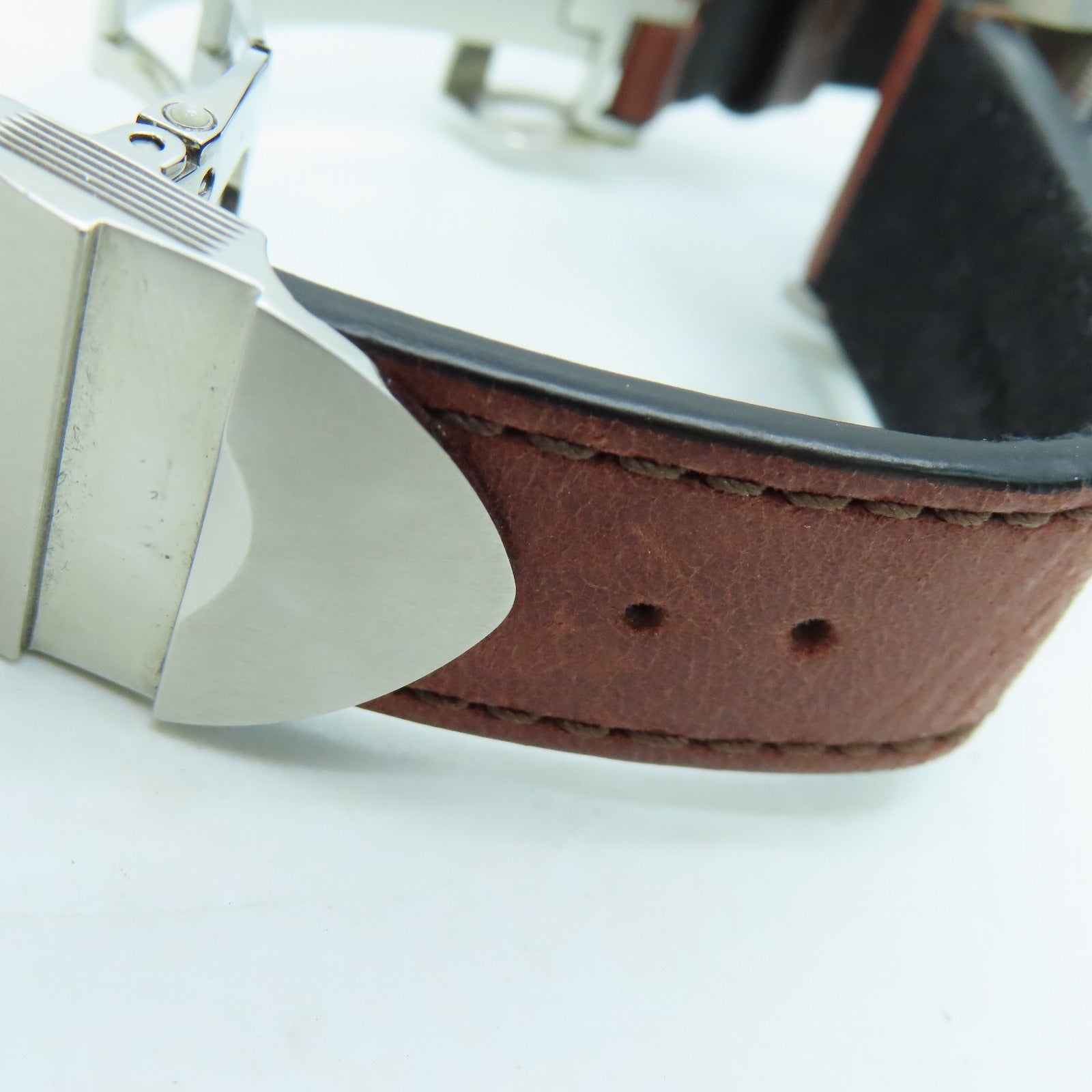 TUDOR Black Bay GMT 41mm Stainless Steel/Leather Band Watch Automatic Movement Black