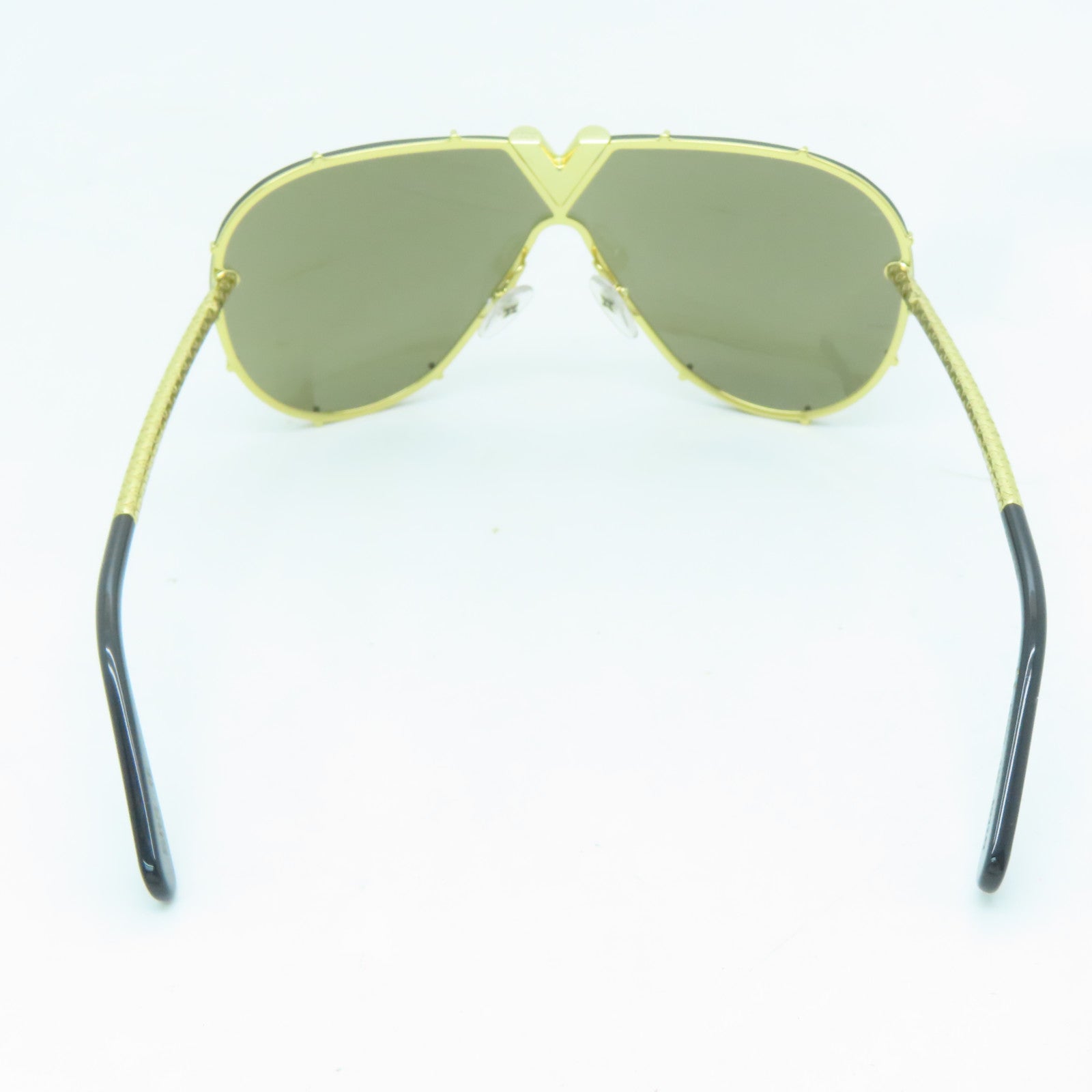 LOUIS VUITTON 金屬Drive Sunglasses金扣太陽眼鏡金色