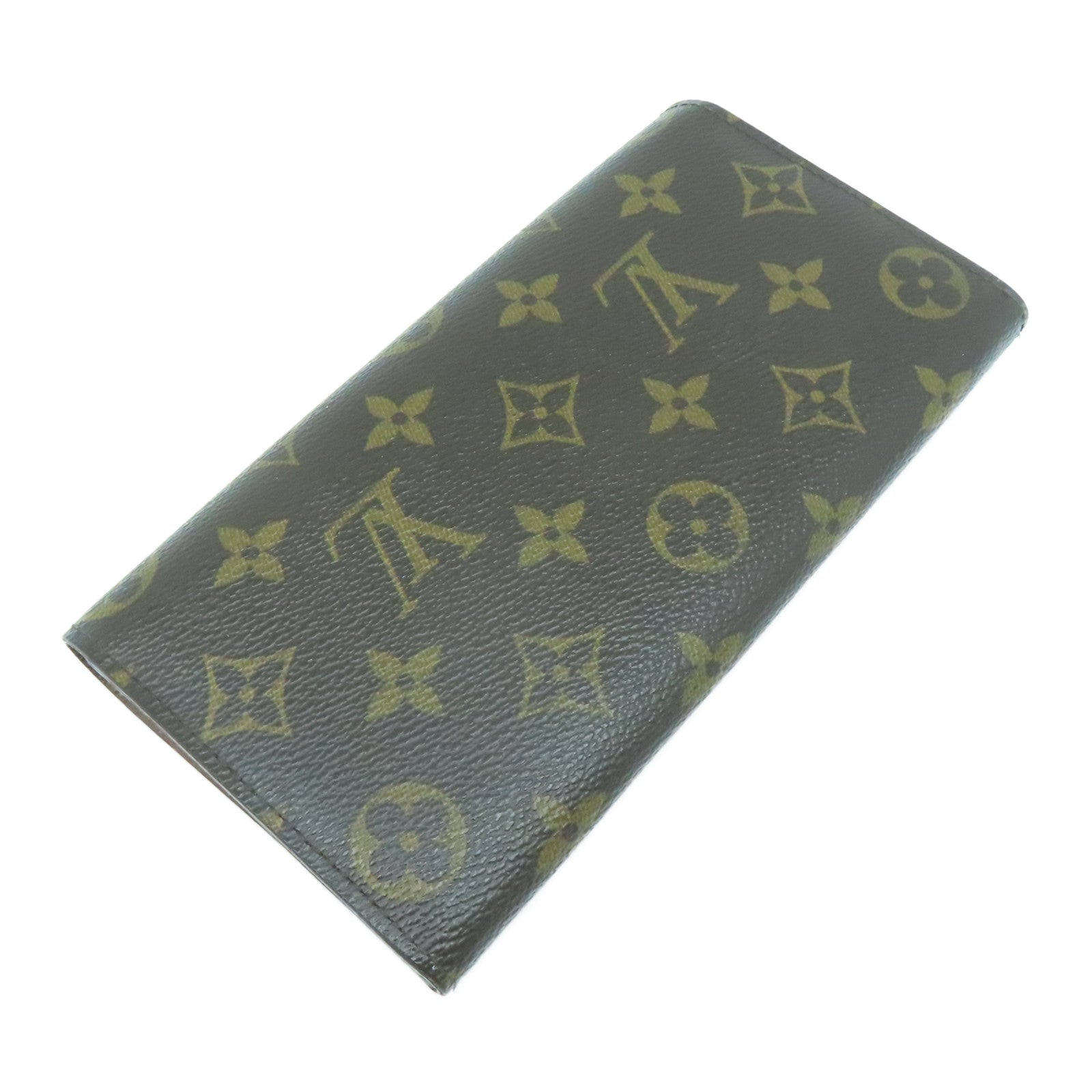 LOUIS VUITTON Monogram Portefeuille Sarah Wallet金扣長錢包啡色