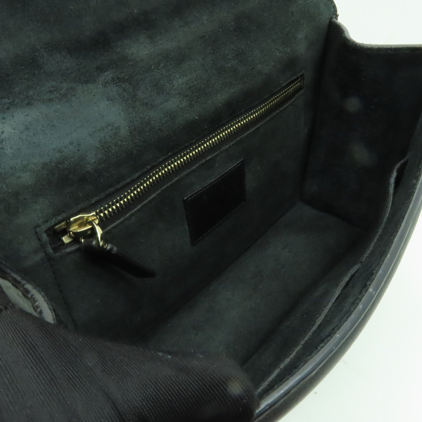 Valentino 牛皮皮革Chain Shoulder Bag金扣鏈帶肩背袋黒色