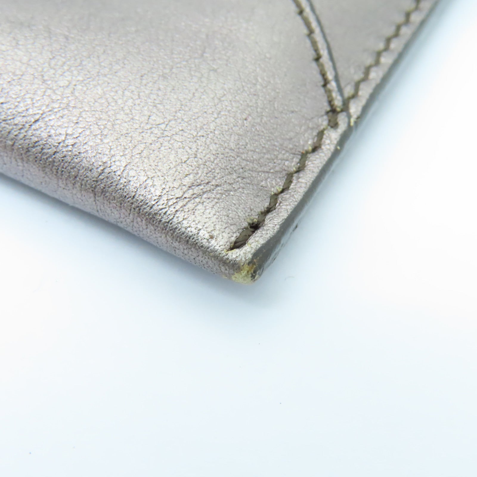 TOD’S 【激減優惠】牛皮皮革Card Case銀扣卡片套青銅色