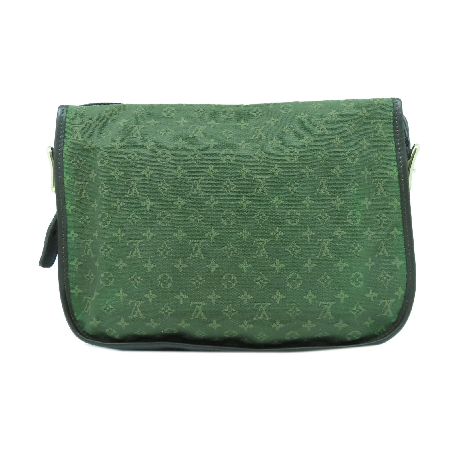 LOUIS VUITTON Monogram Mini Berangere金扣肩背袋綠色