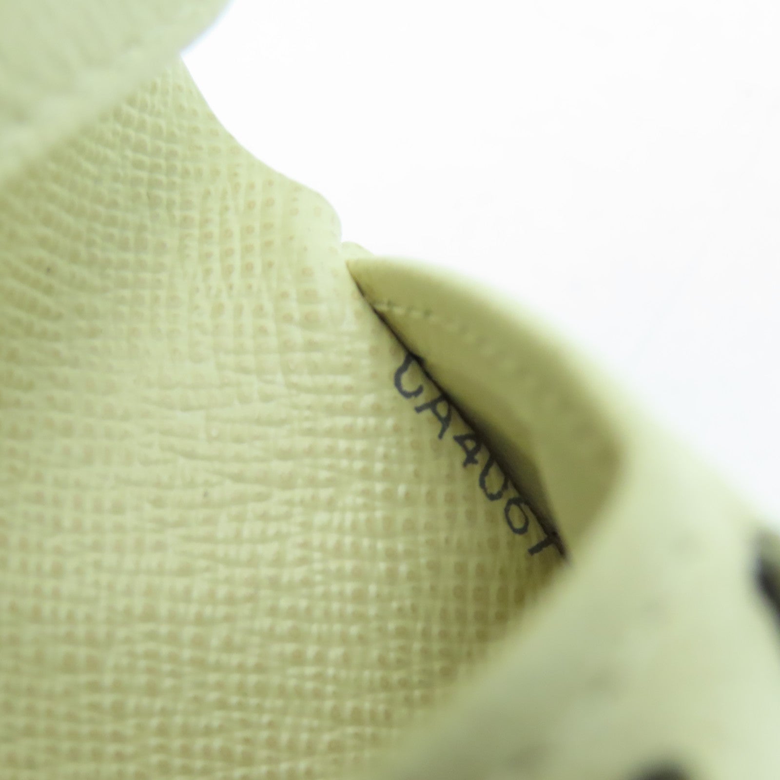 LOUIS VUITTON Damier Azur Portefeuille Marco钱包白色
