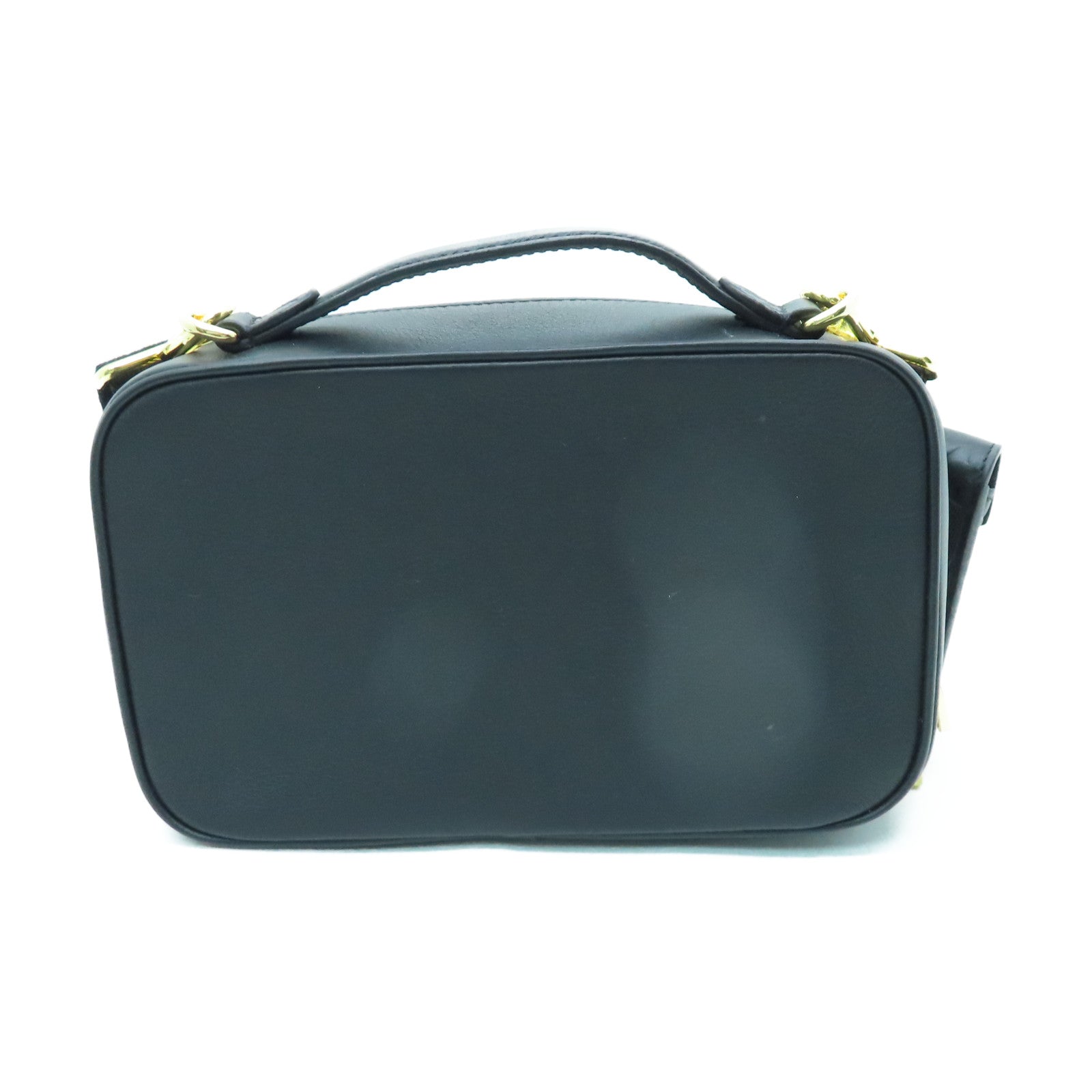 LOUIS VUITTON 牛皮皮革Utility Crossbody金扣肩背袋黑色