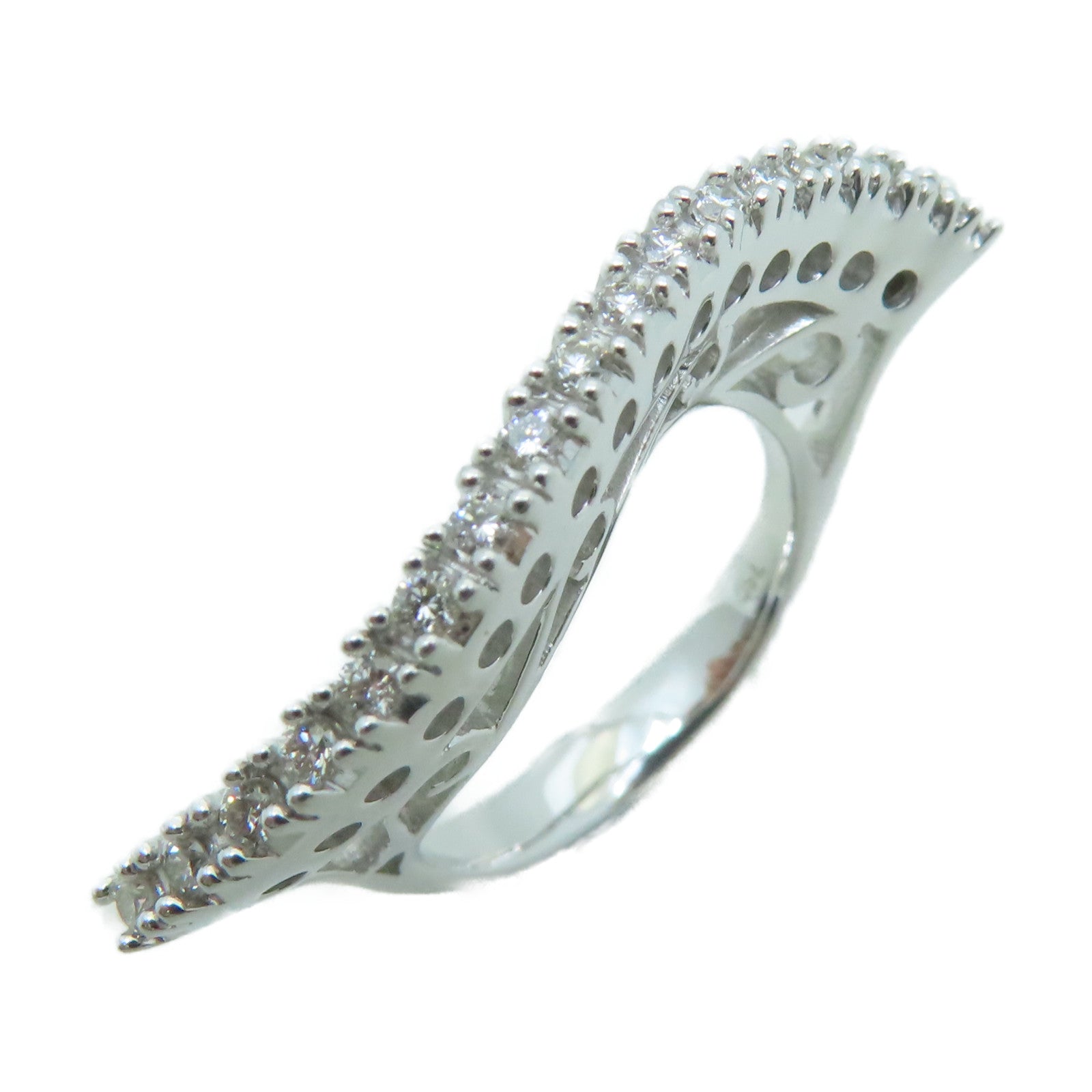 JEWELRY 18K白金Diamond Ring鑽石戒指US#5.25