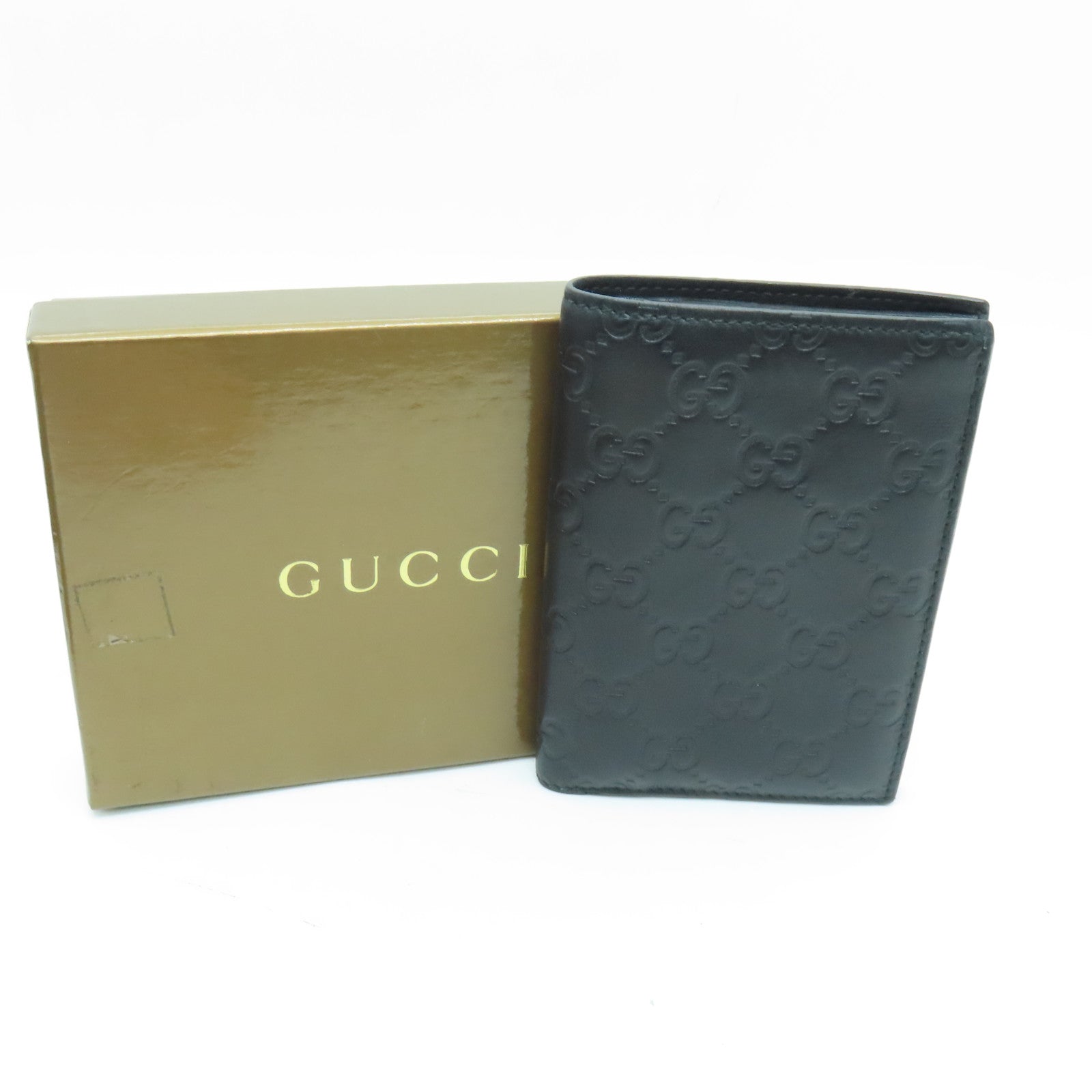 GUCCI 牛皮皮革Wallet钱包黑色