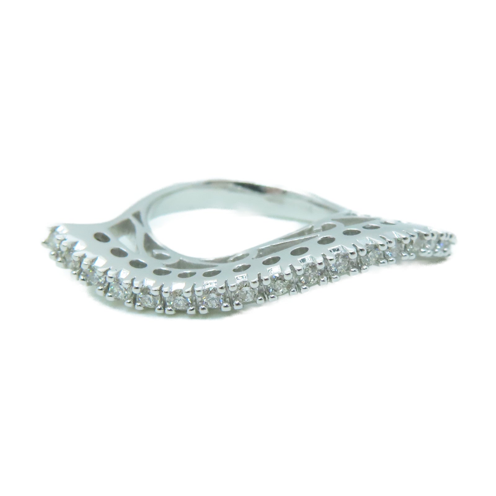 JEWELRY 18K白金Diamond Ring鑽石戒指US#5.25