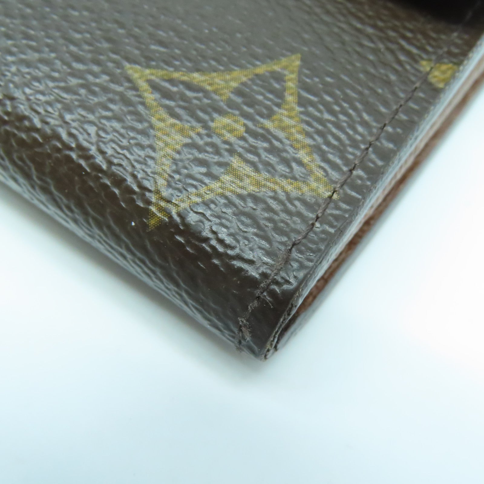 LOUIS VUITTON Monogram Portefeuille Sarah Wallet金扣長錢包啡色