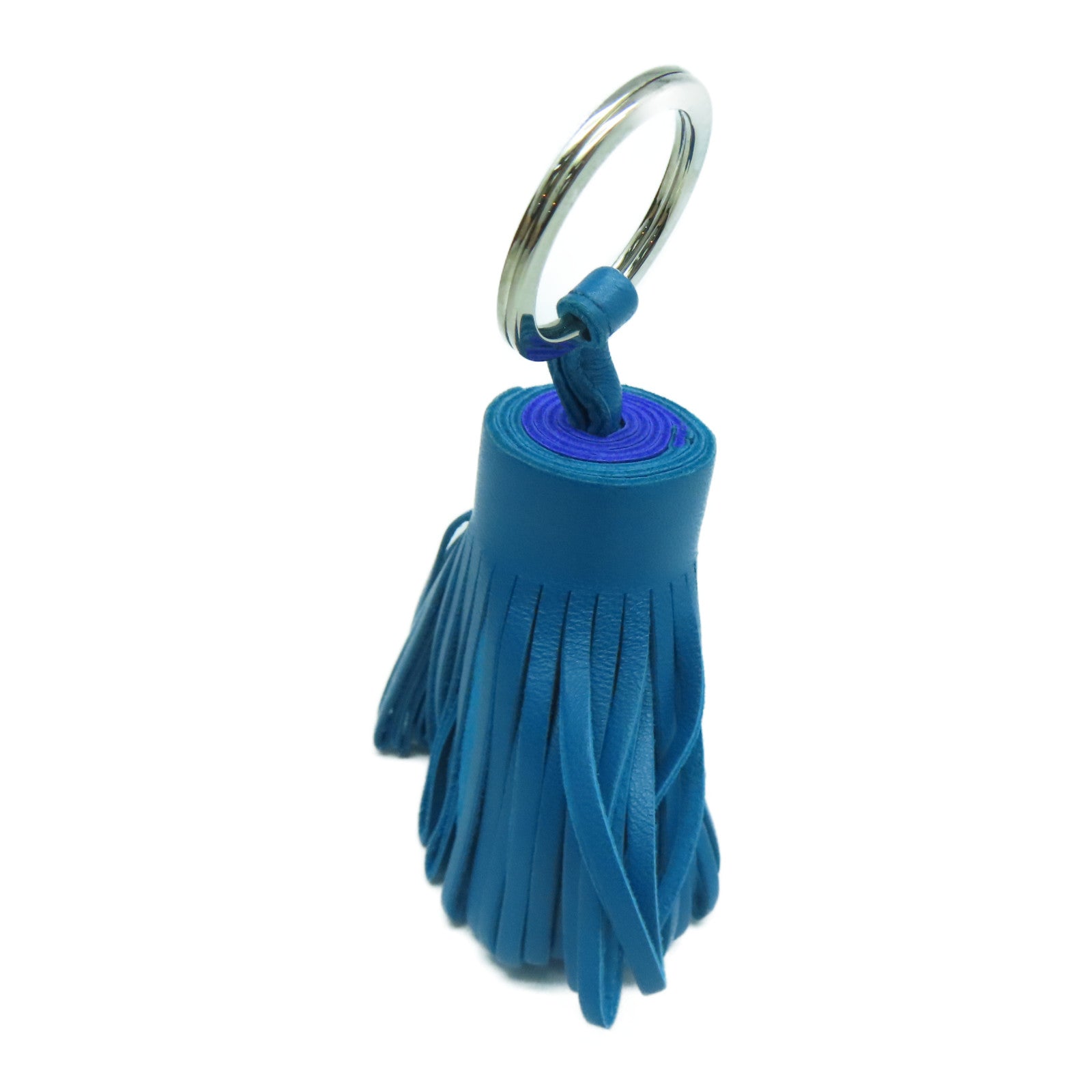HERMES Swift Leather Carmen Charm Charm Blue Violet