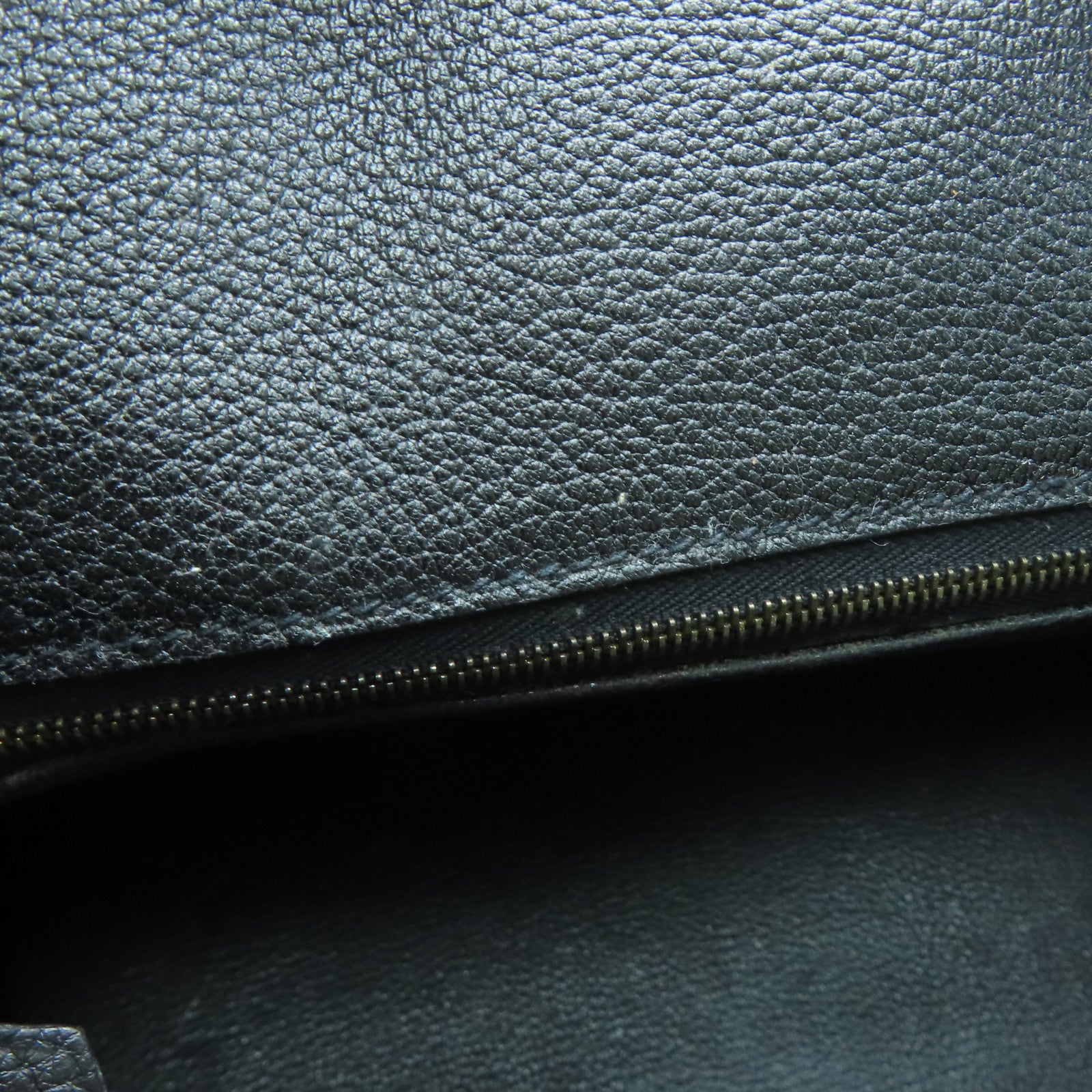 HERMES Togo皮革Birkin 30金扣手挽袋Noir/黑色