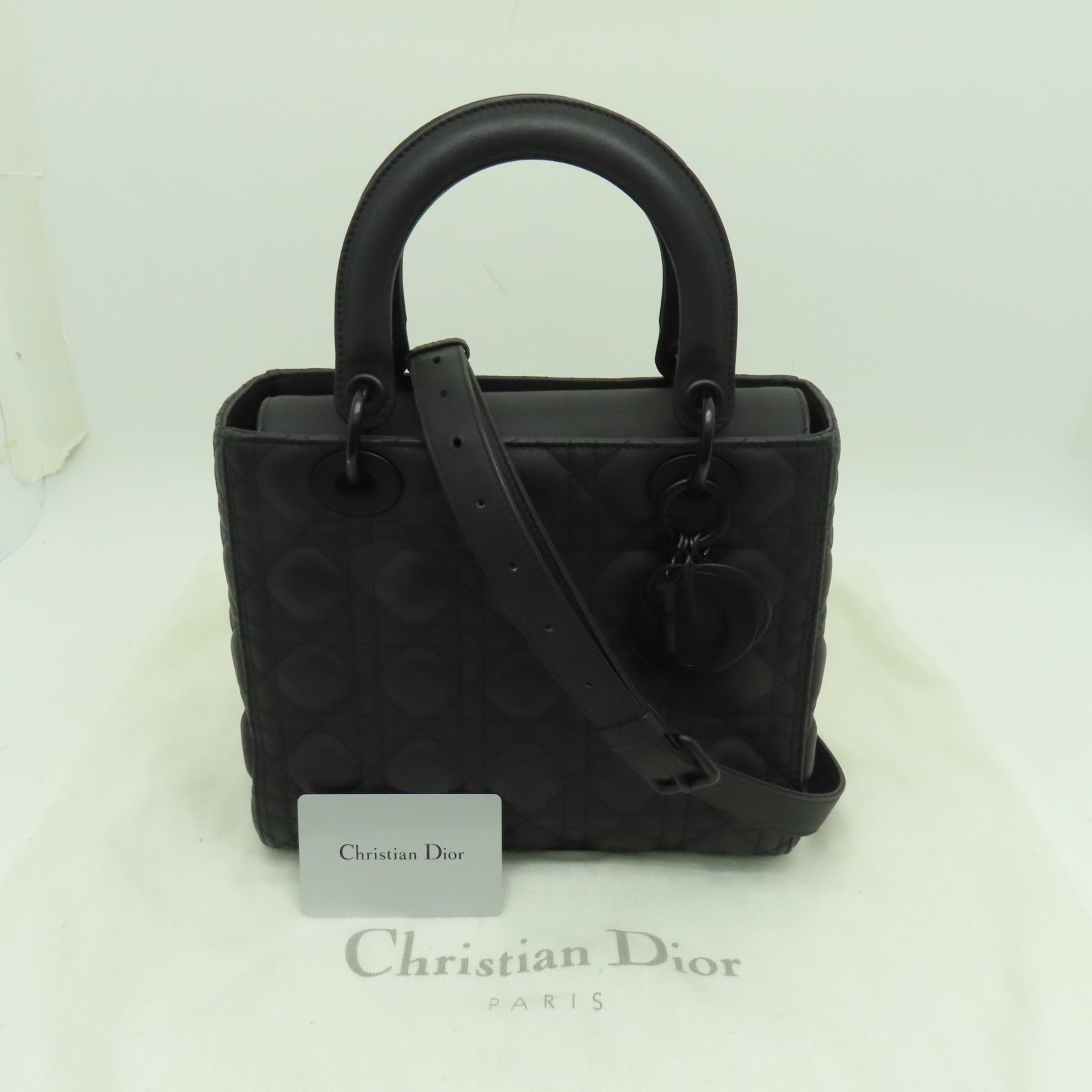 【タグ付き未使用】Christian　Dior　手袋　羊革　21cm　最終値下 Dior 牛皮皮革LadyDior手挽肩背两用袋黑色– Brand Off Hong Kong