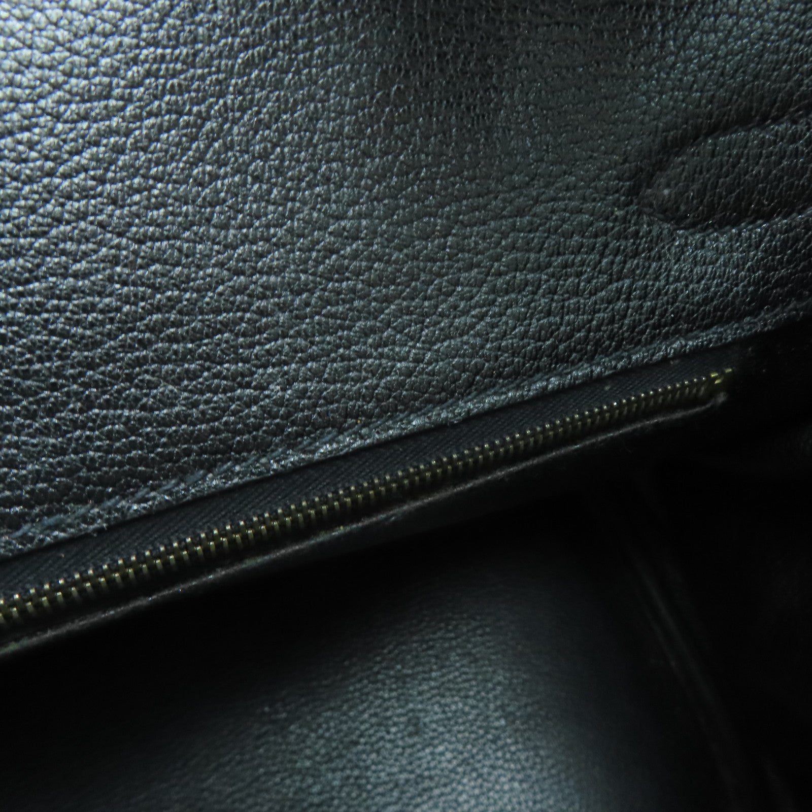 HERMES Togo皮革Birkin 30金扣手挽袋Noir/黑色
