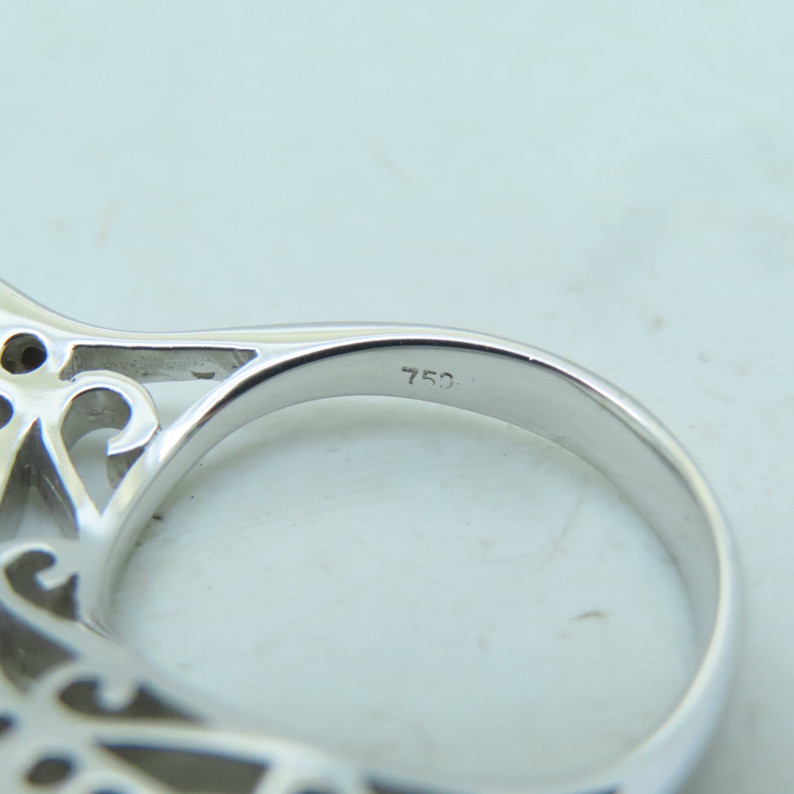 JEWELRY 18K白金Diamond Ring鑽石戒指US#5.25