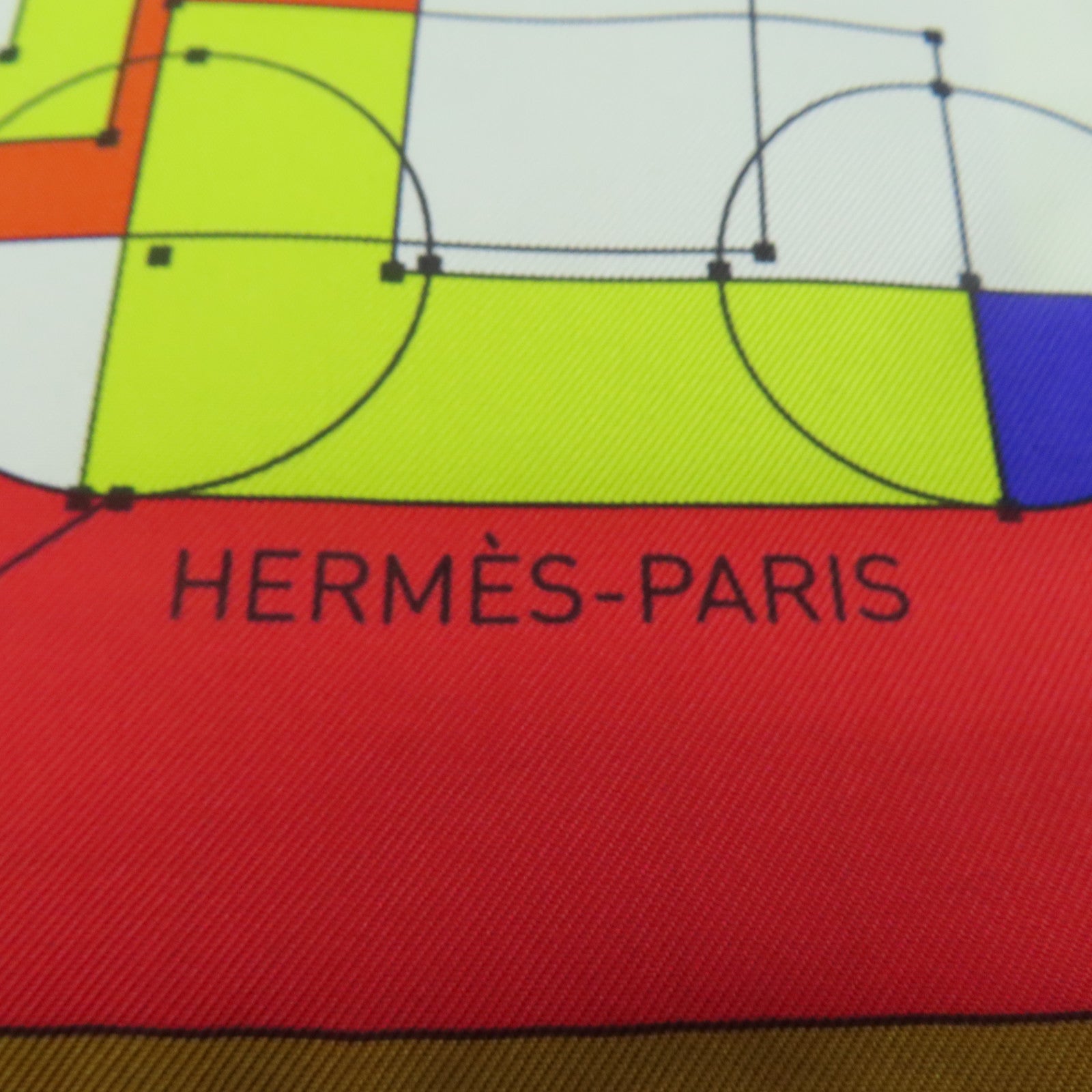 HERMES 【激減優惠】絲質Scarf 90x90絲巾紅色