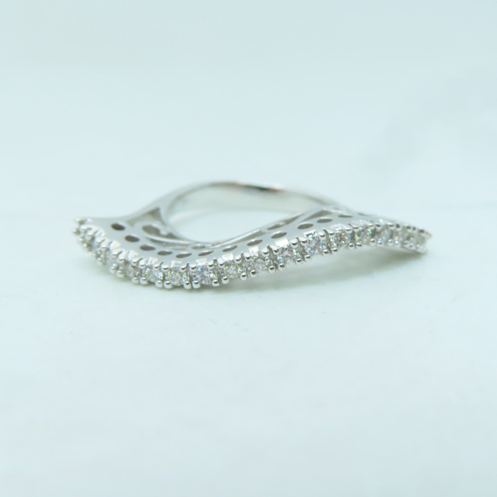 JEWELRY 18K白金Diamond Ring鑽石戒指US#5.25
