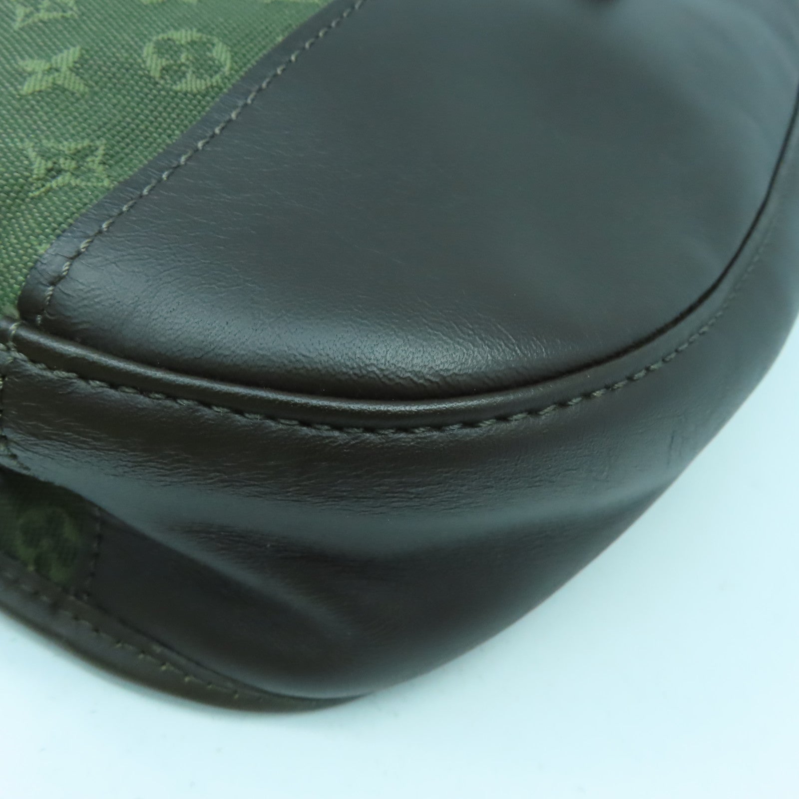 LOUIS VUITTON Monogram Mini Berangere金扣肩背袋綠色