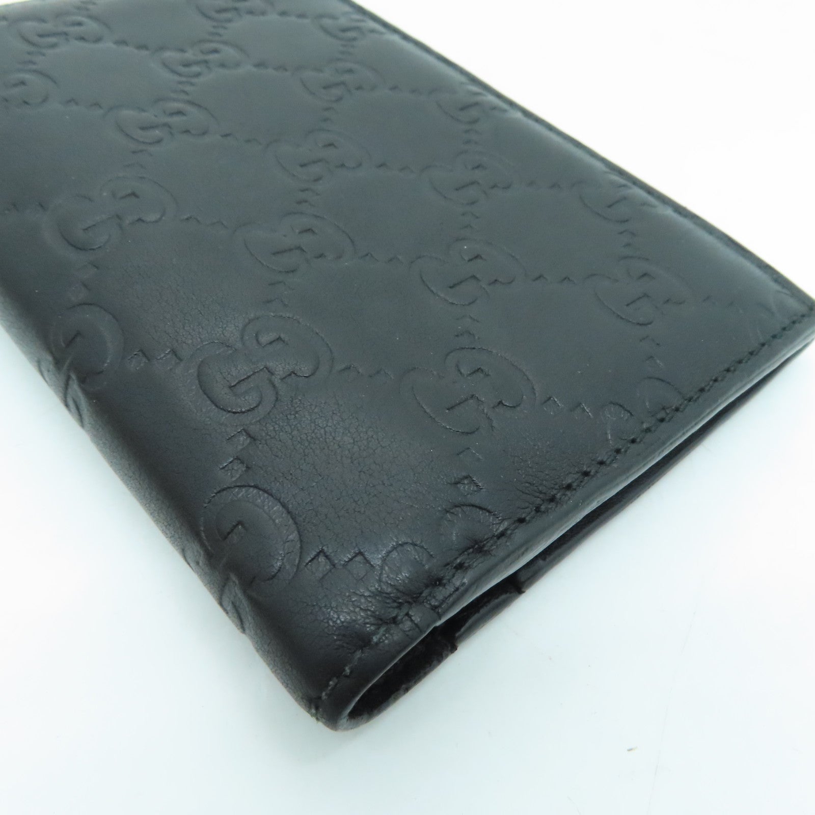 GUCCI 牛皮皮革Wallet钱包黑色