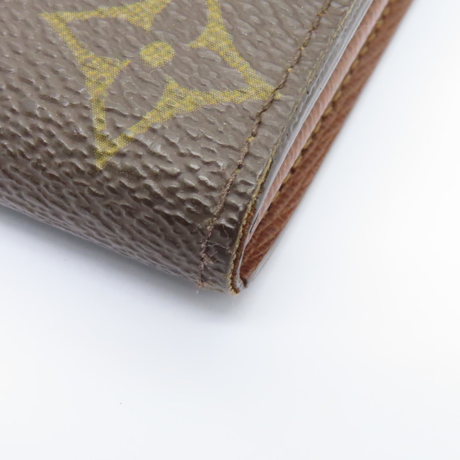 LOUIS VUITTON Monogram Portefeuille Sarah金扣長錢包棕色