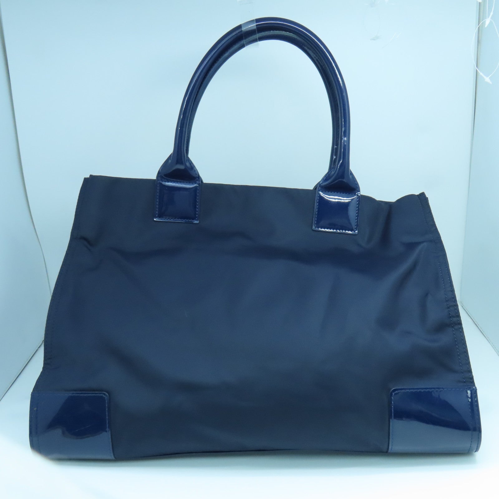 Tory Burch 尼龍Tote Bag金扣手挽袋海軍藍