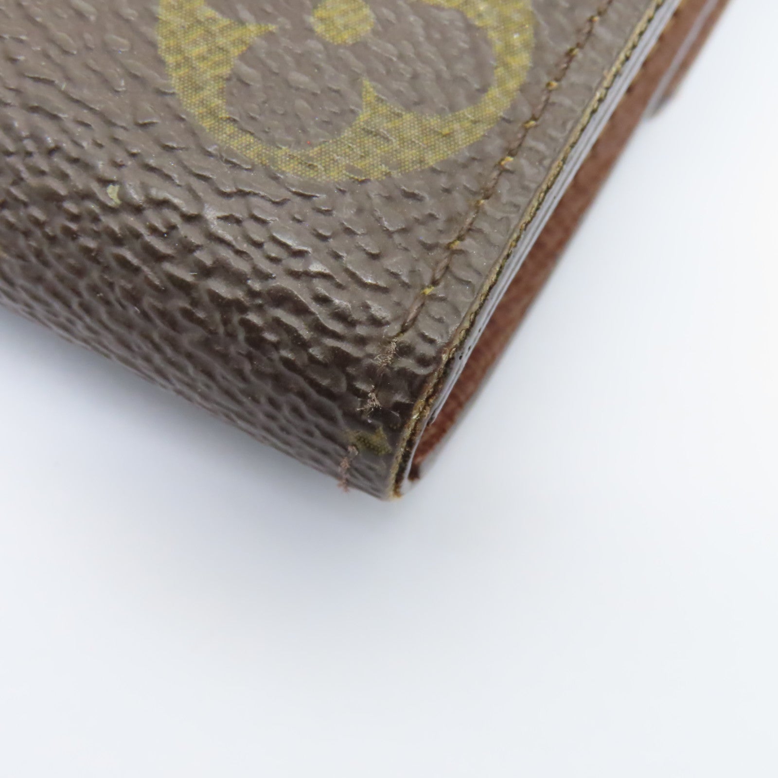 LOUIS VUITTON Monogram Portefeuille Sarah金扣長錢包棕色