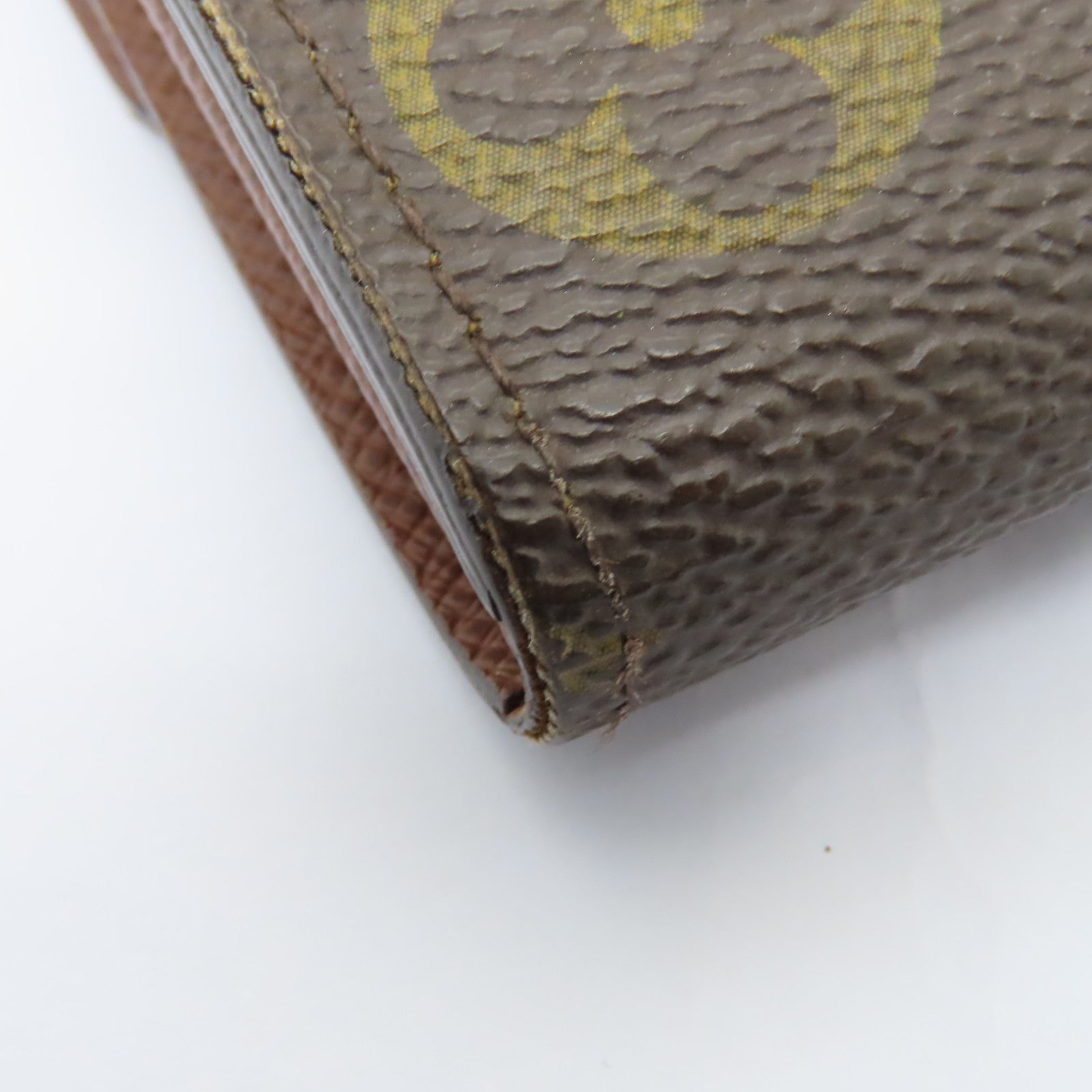 LOUIS VUITTON Monogram Portefeuille Sarah金扣長錢包棕色