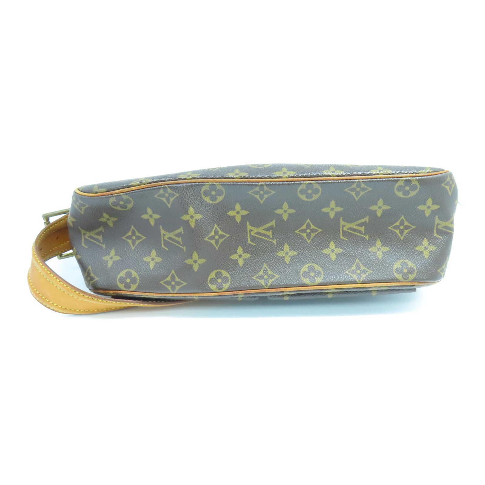 LOUIS VUITTON 【激減優惠】Monogram Viva Cite GM金扣肩背袋棕色