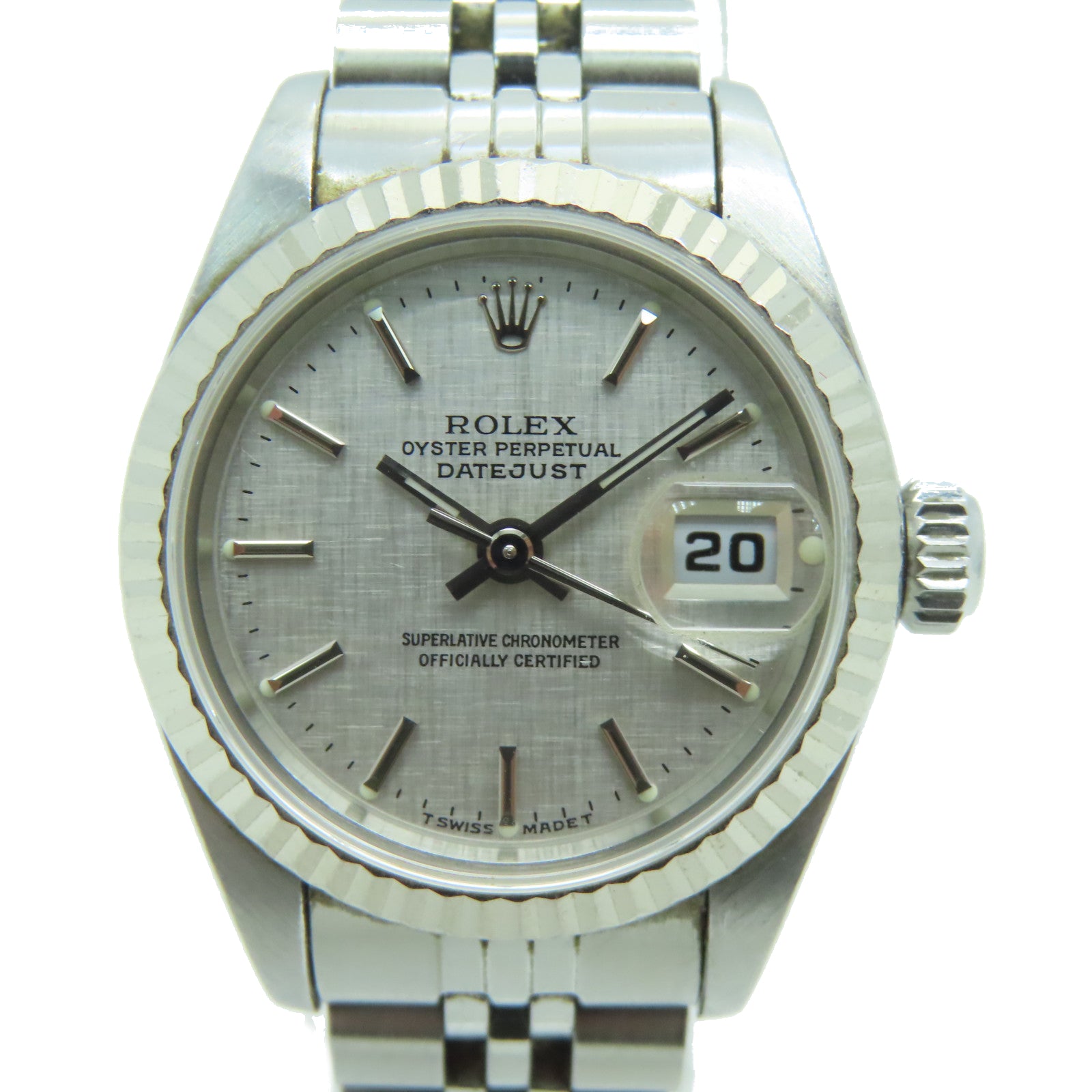 ROLEX 【激减优惠】Datejust不锈钢自动机芯手表银色