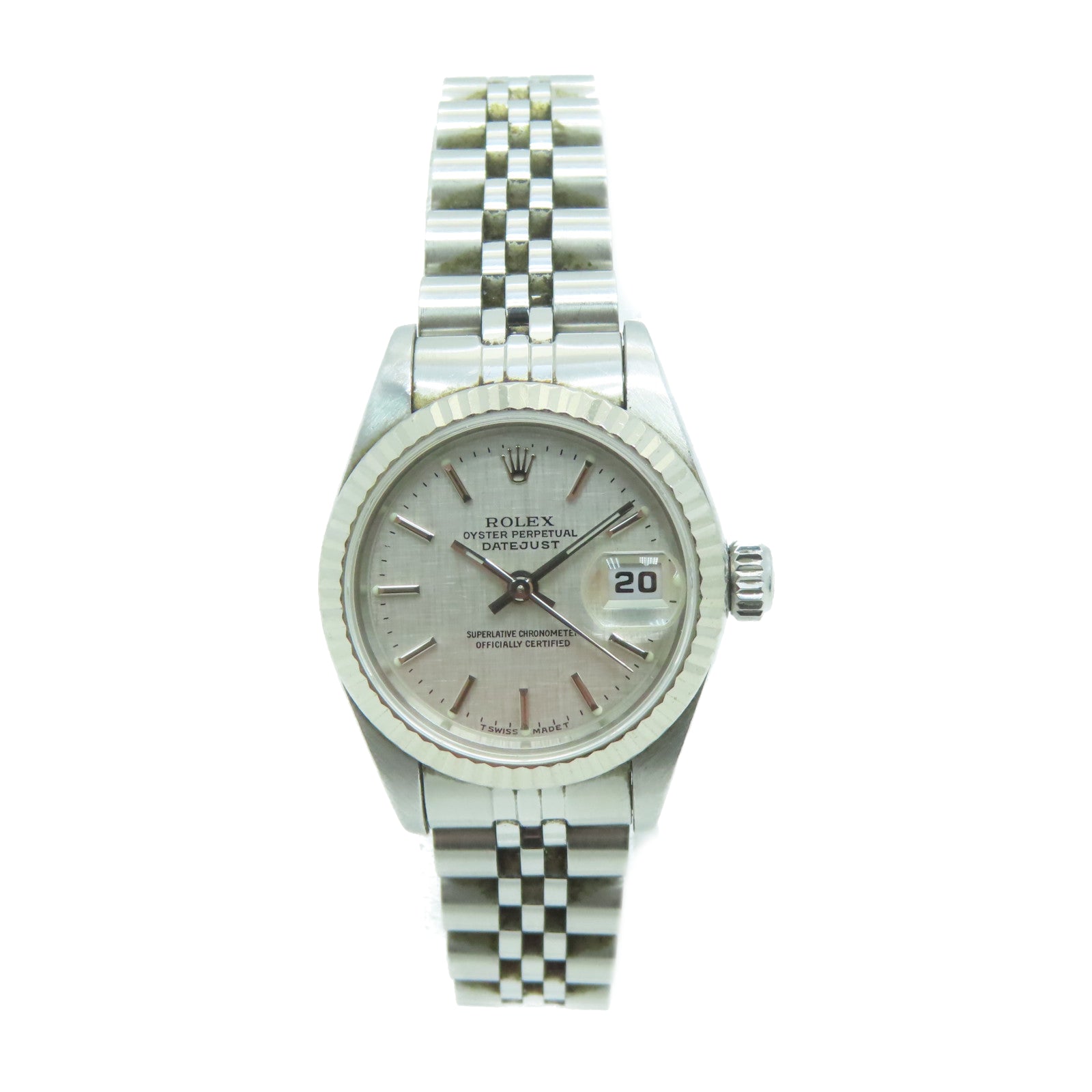 ROLEX 【激减优惠】Datejust不锈钢自动机芯手表银色