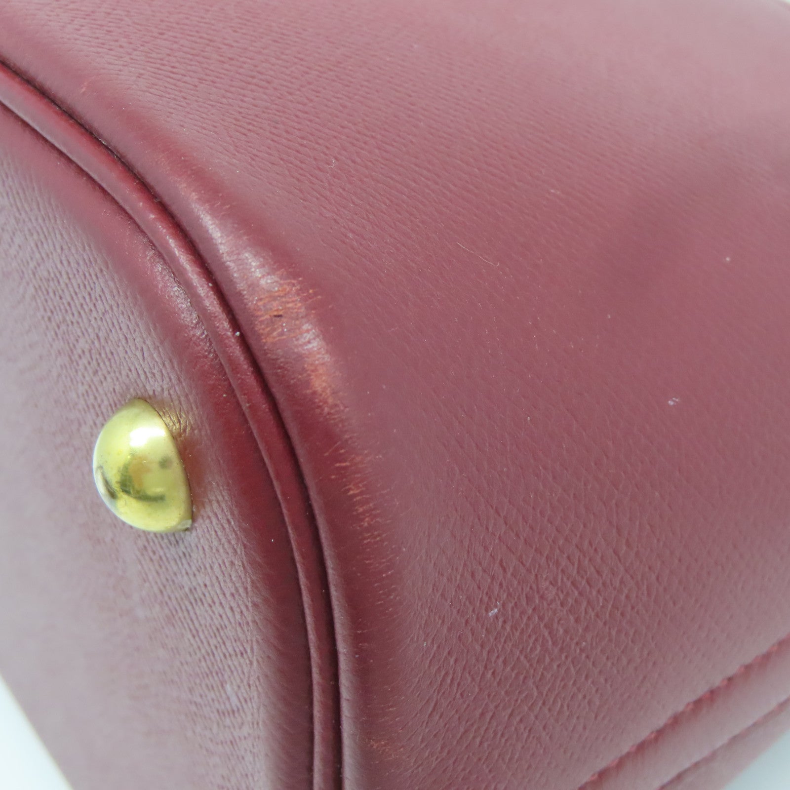 HERMES Veau Epsom皮革Bolide 31金扣手挽肩背兩用袋正紅色