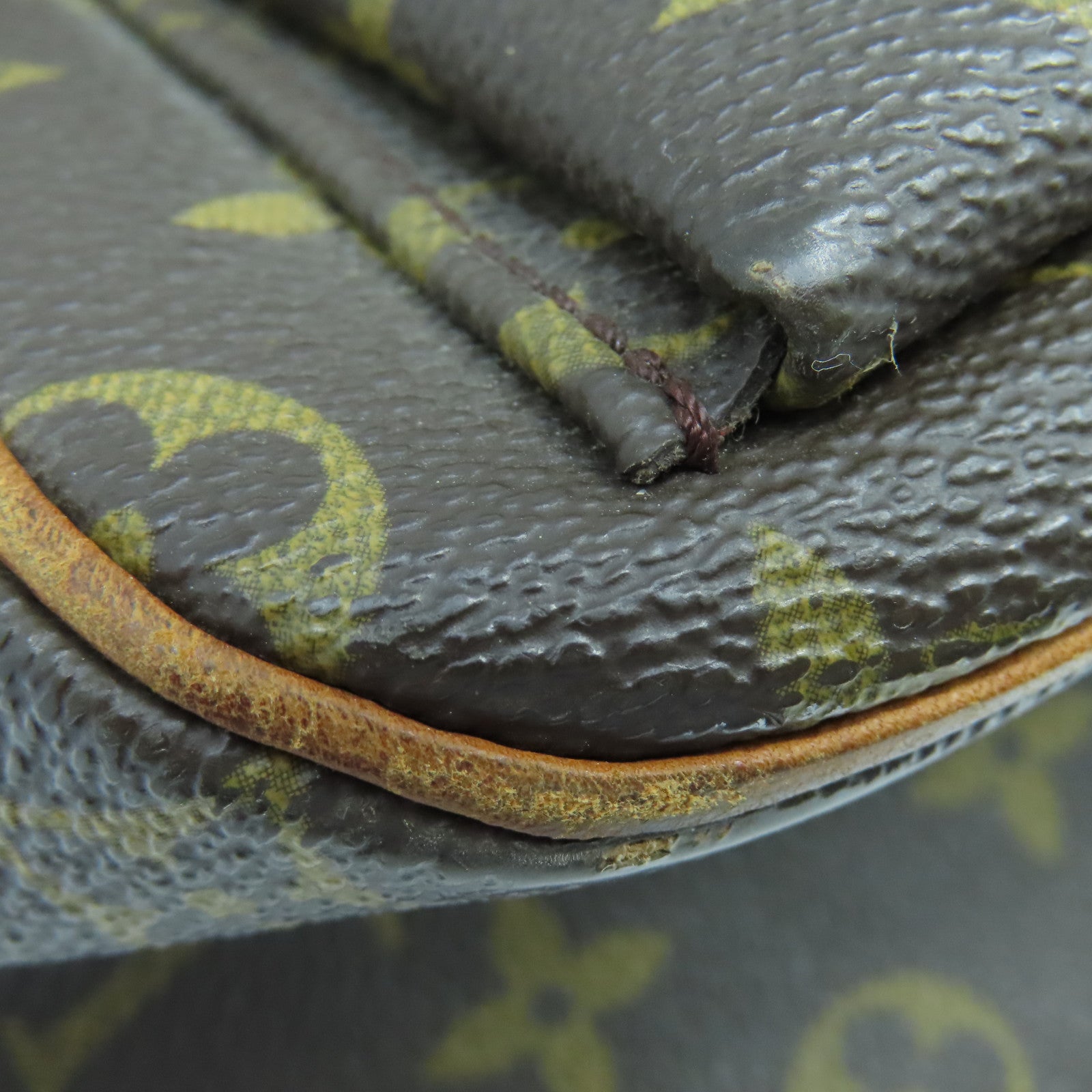 LOUIS VUITTON 【激減優惠】Monogram Viva Cite GM金扣肩背袋棕色
