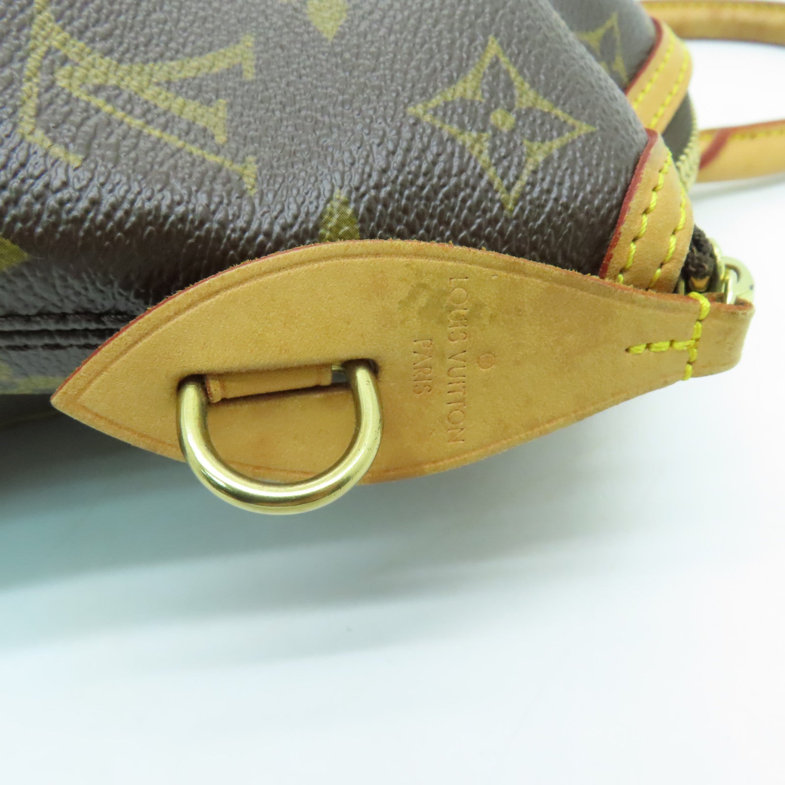 LOUIS VUITTON 【激減優惠】Monogram Lockit Vertical金扣手挽袋啡色