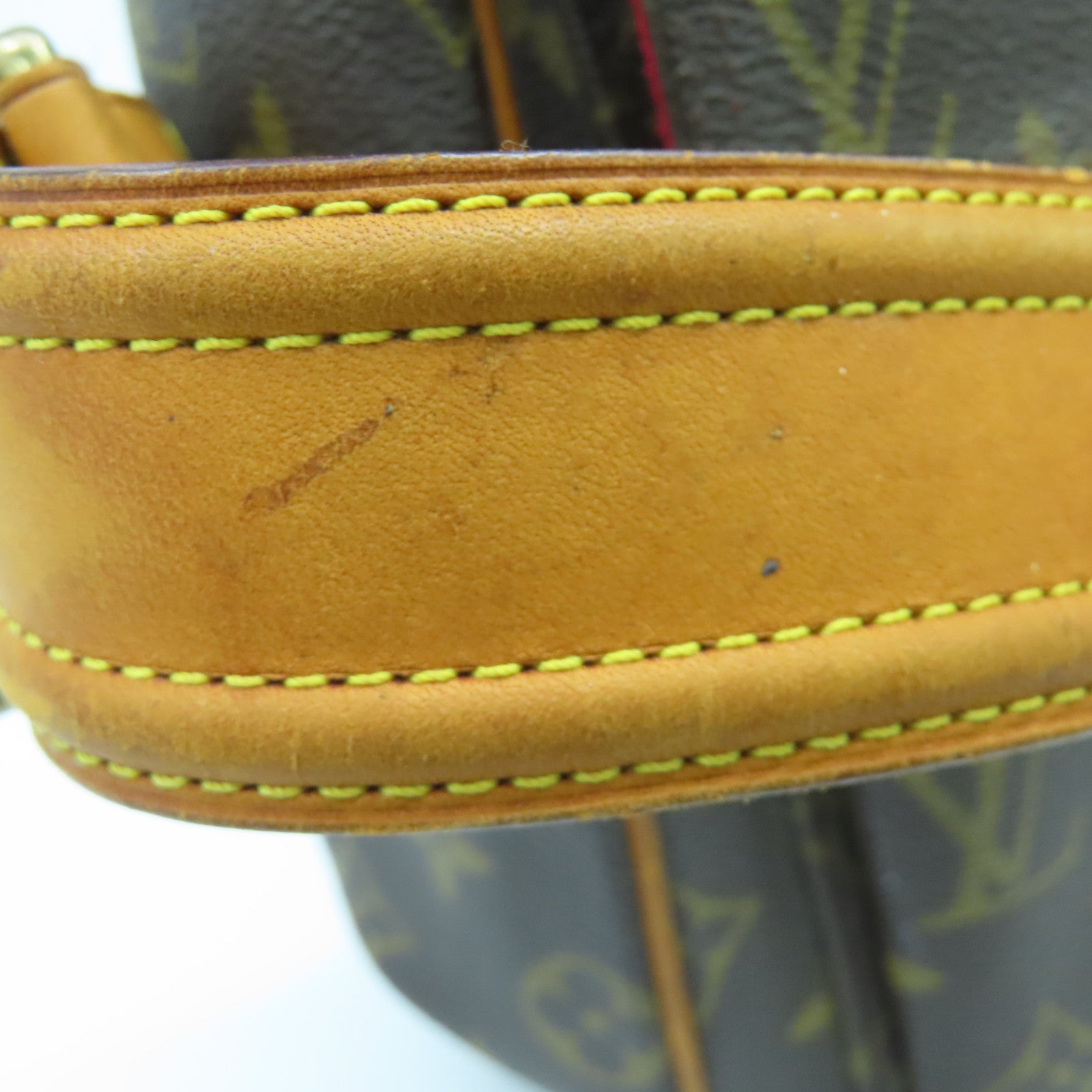 LOUIS VUITTON 【激減優惠】Monogram Viva Cite GM金扣肩背袋棕色