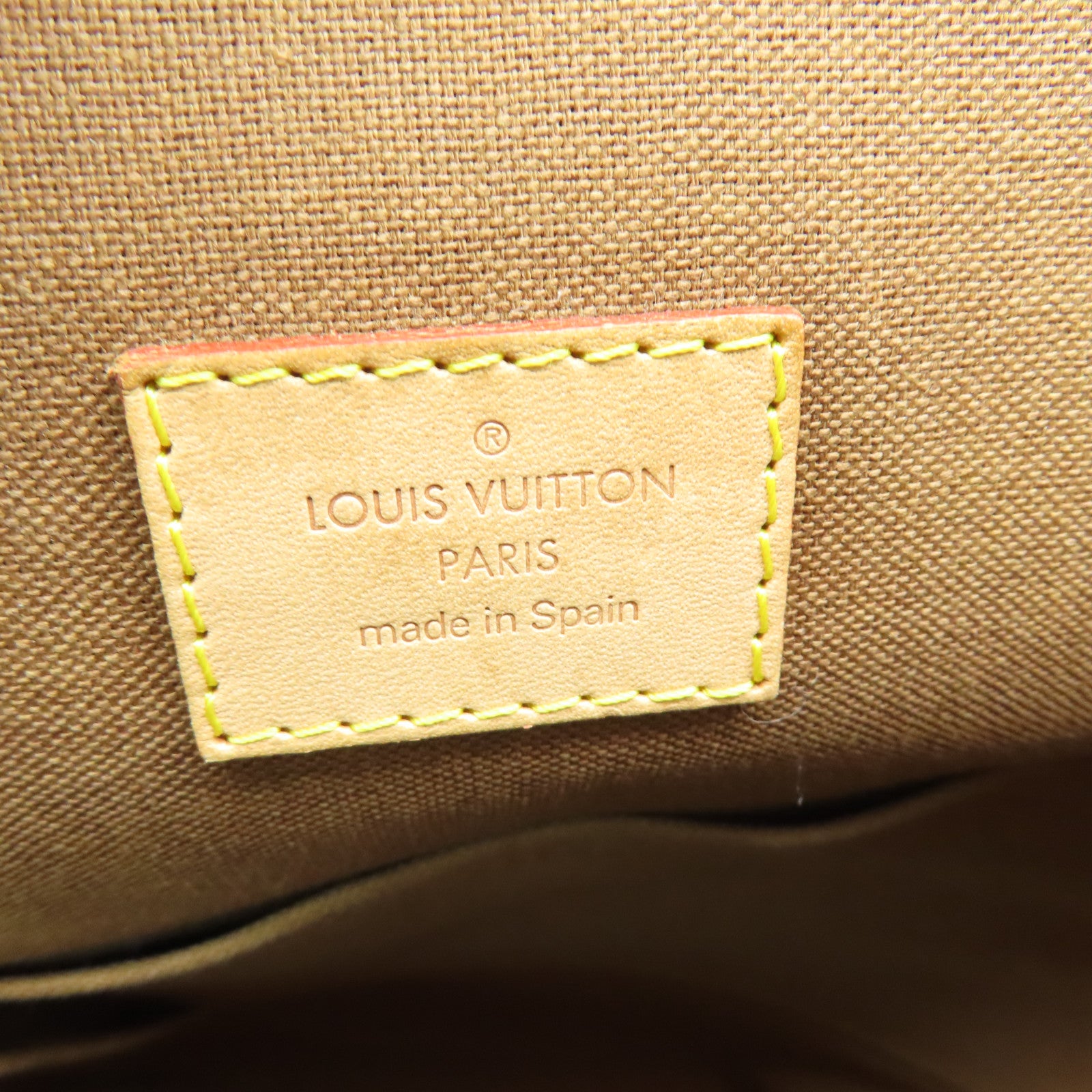 LOUIS VUITTON 【激減優惠】Monogram Lockit Vertical金扣手挽袋啡色