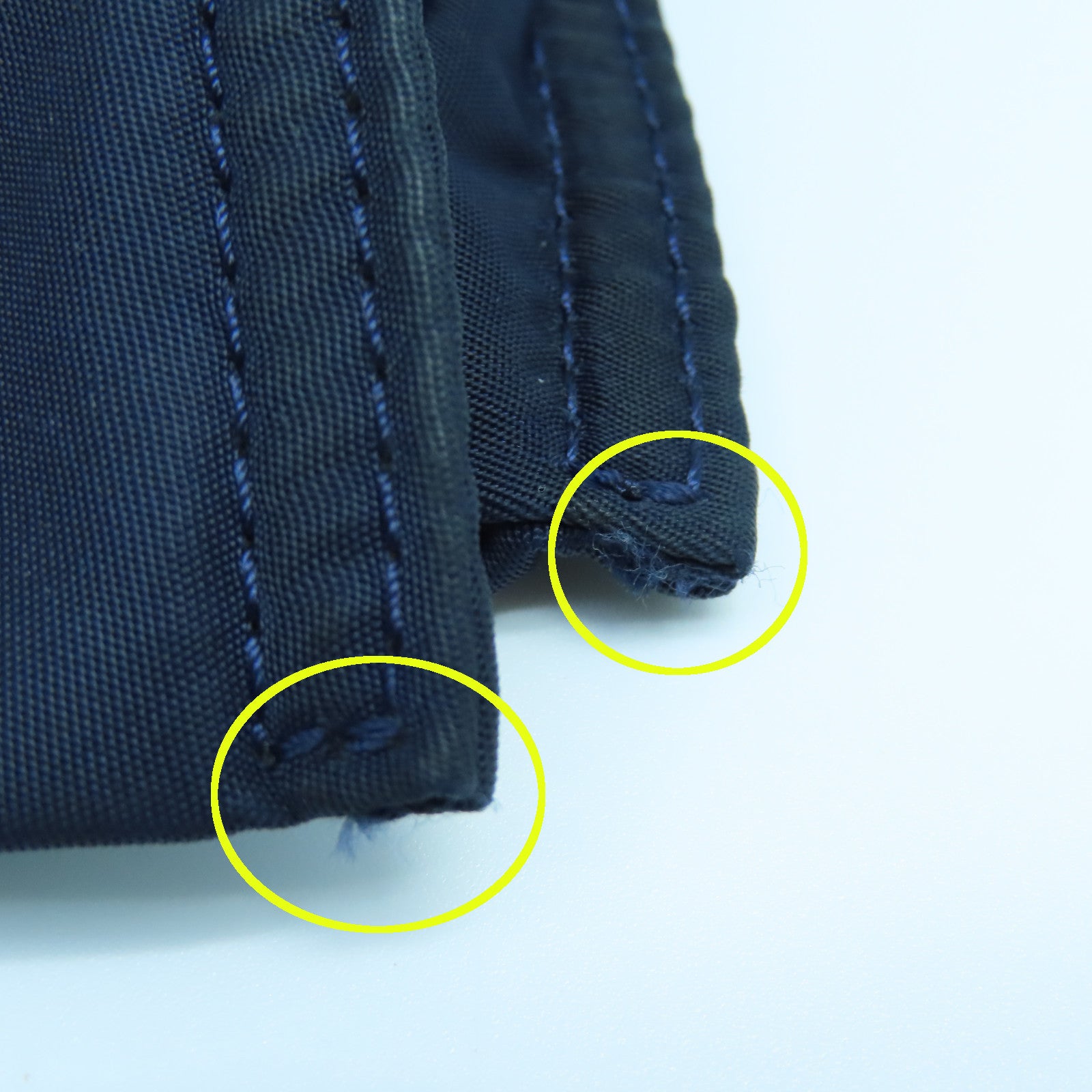 Tory Burch 尼龍Tote Bag金扣手挽袋海軍藍