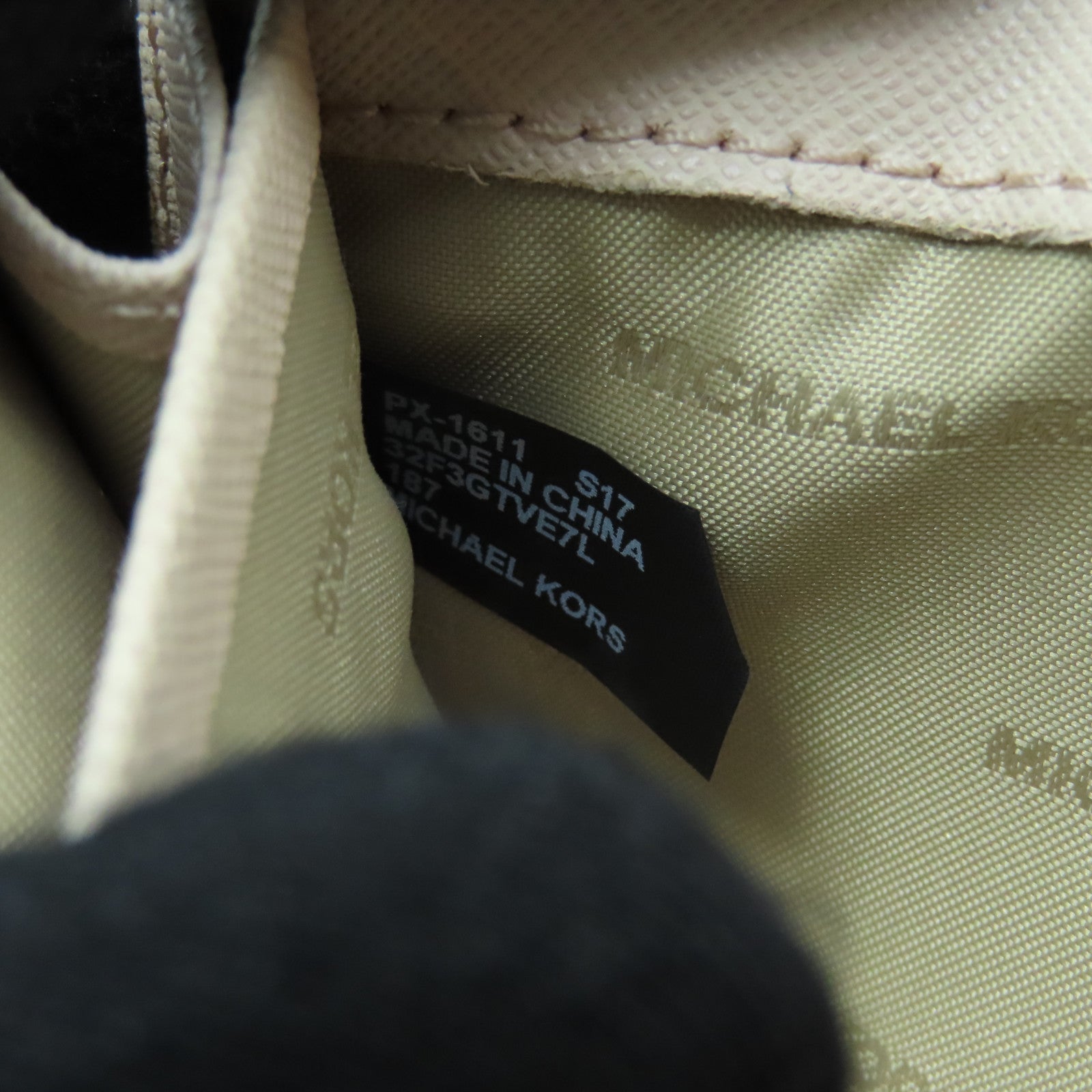 Michael Kors 牛皮皮革Long Wallet金扣長錢包粉紅色