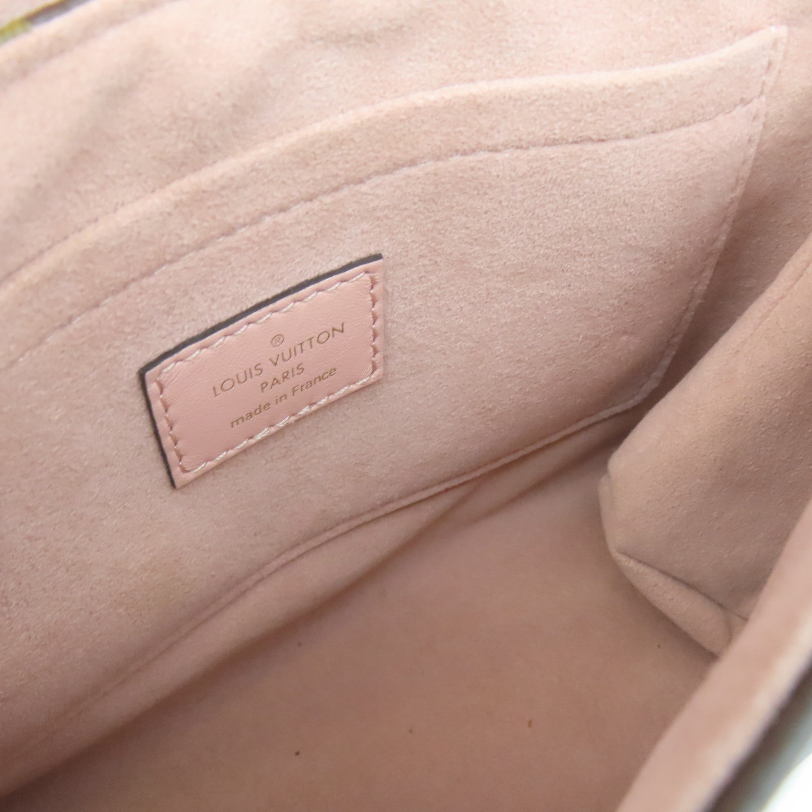 LOUIS VUITTON Monogram Locky BB金扣手挽肩背兩用袋粉紅色/啡色