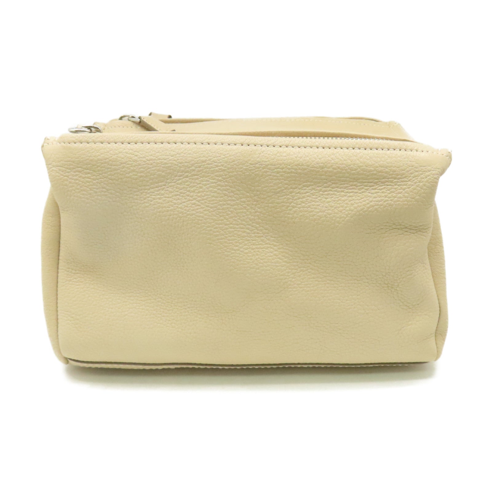 GIVENCHY 牛皮皮革Pandora 2Way Shoulder Bag手挽肩背兩用袋杏色