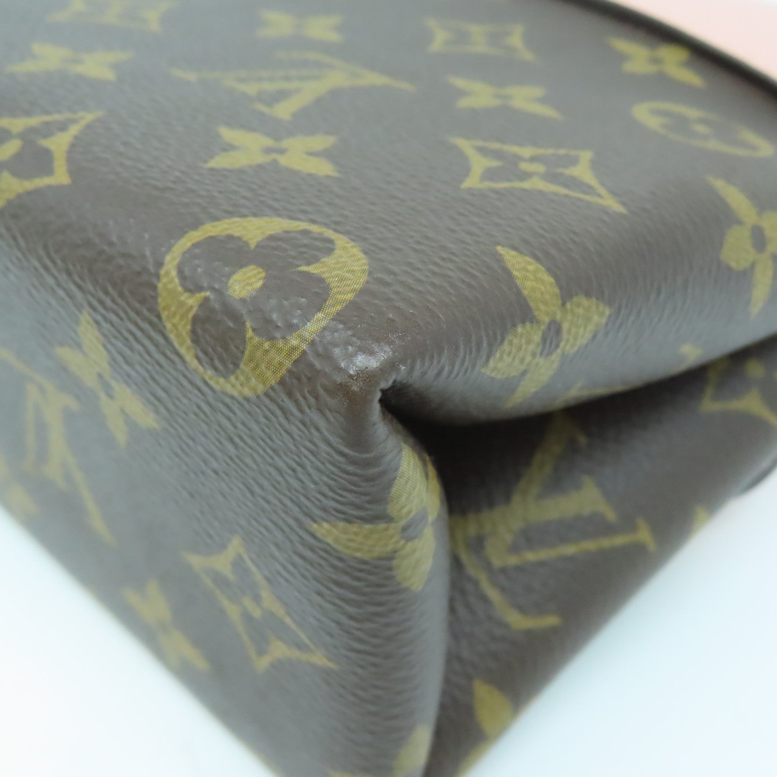 LOUIS VUITTON Monogram Locky BB金扣手挽肩背兩用袋粉紅色/啡色