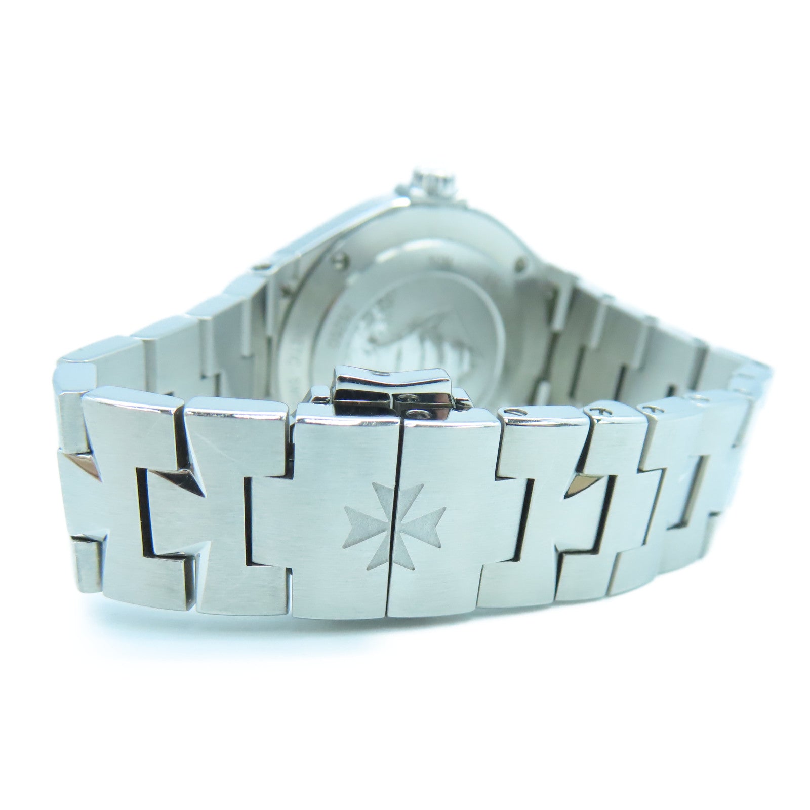 VACHERON CONSTANTIN Overseas不鏽鋼手錶石英機芯白色