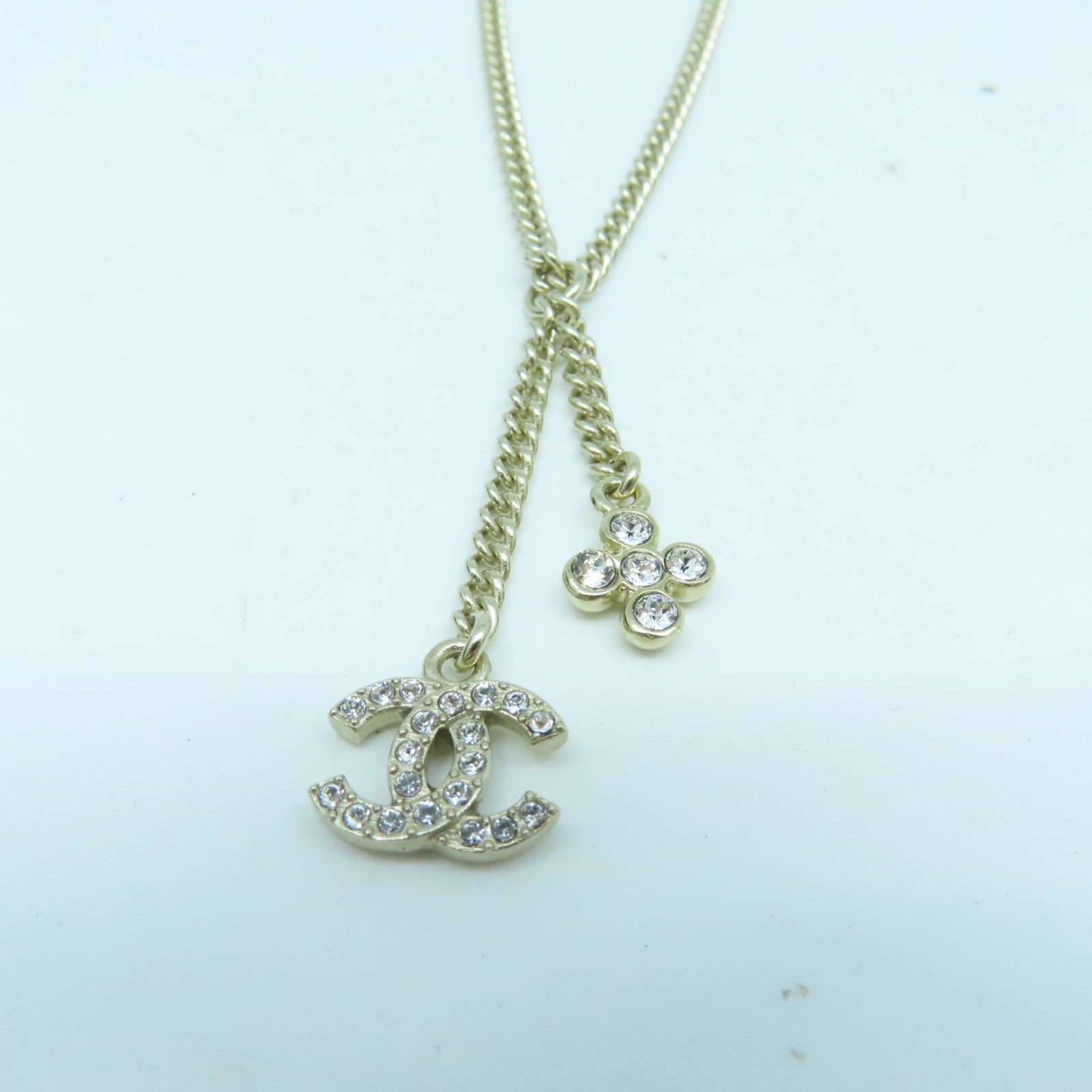 CHANEL 金屬Necklace項鍊金色