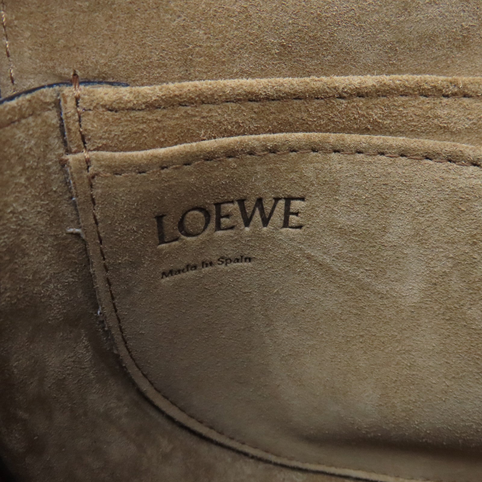LOEWE 牛皮皮革Mini Gate Dual Bag金扣手挽肩背兩用袋粉紅色