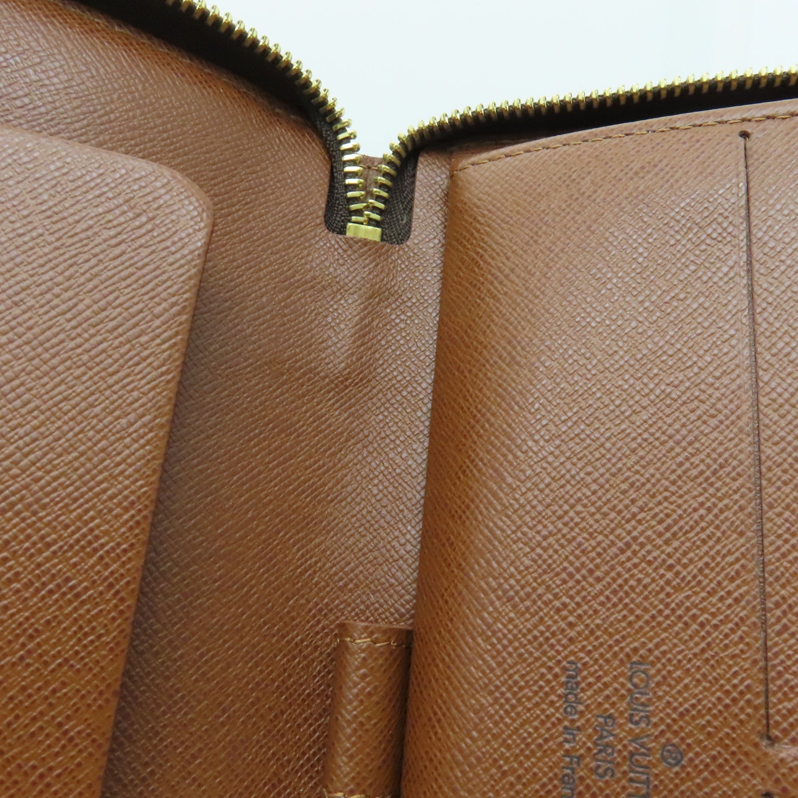 LOUIS VUITTON Monogram Zippy Long Wallet长钱包金扣啡色