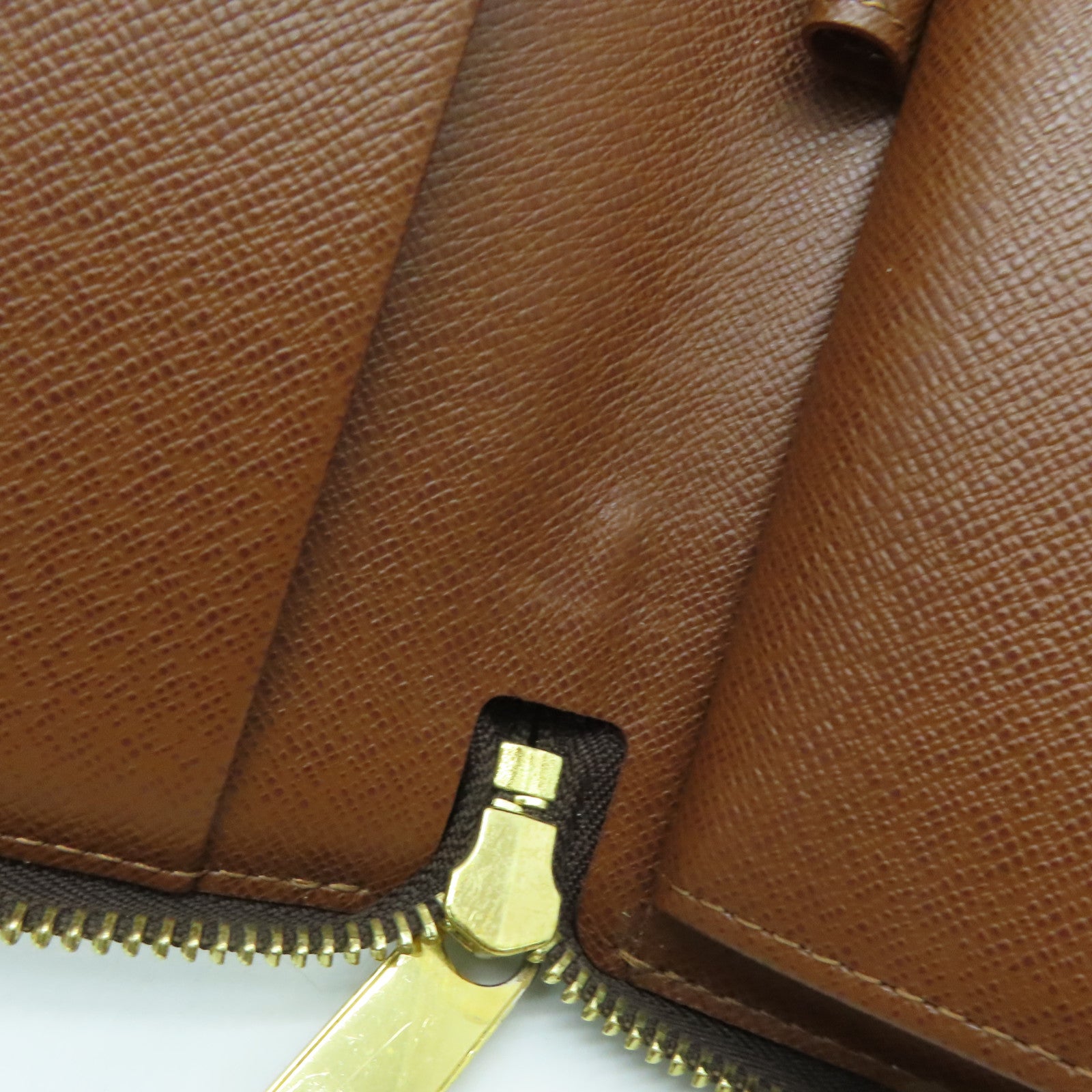 LOUIS VUITTON Monogram Zippy Long Wallet长钱包金扣啡色