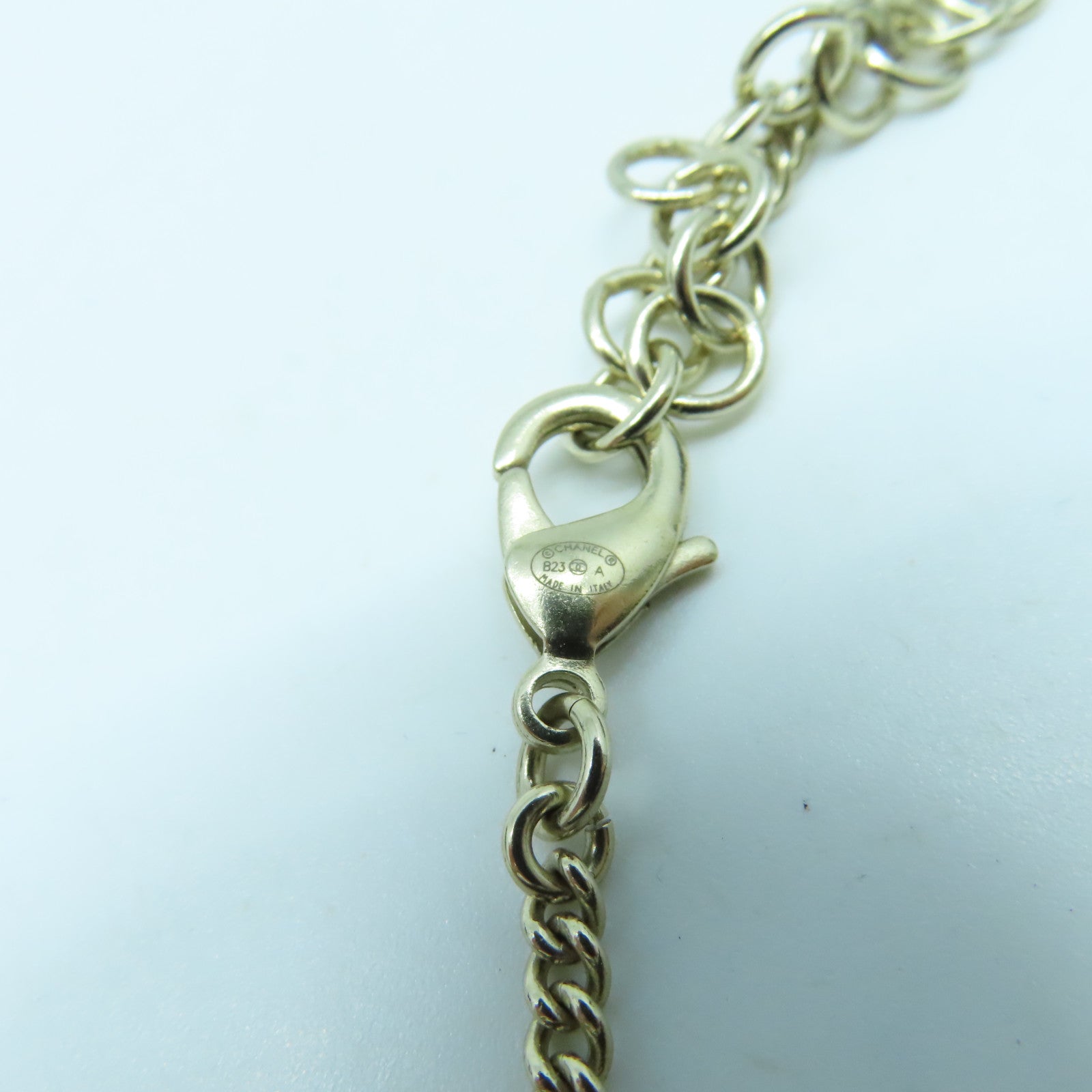 CHANEL 金屬Necklace項鍊金色