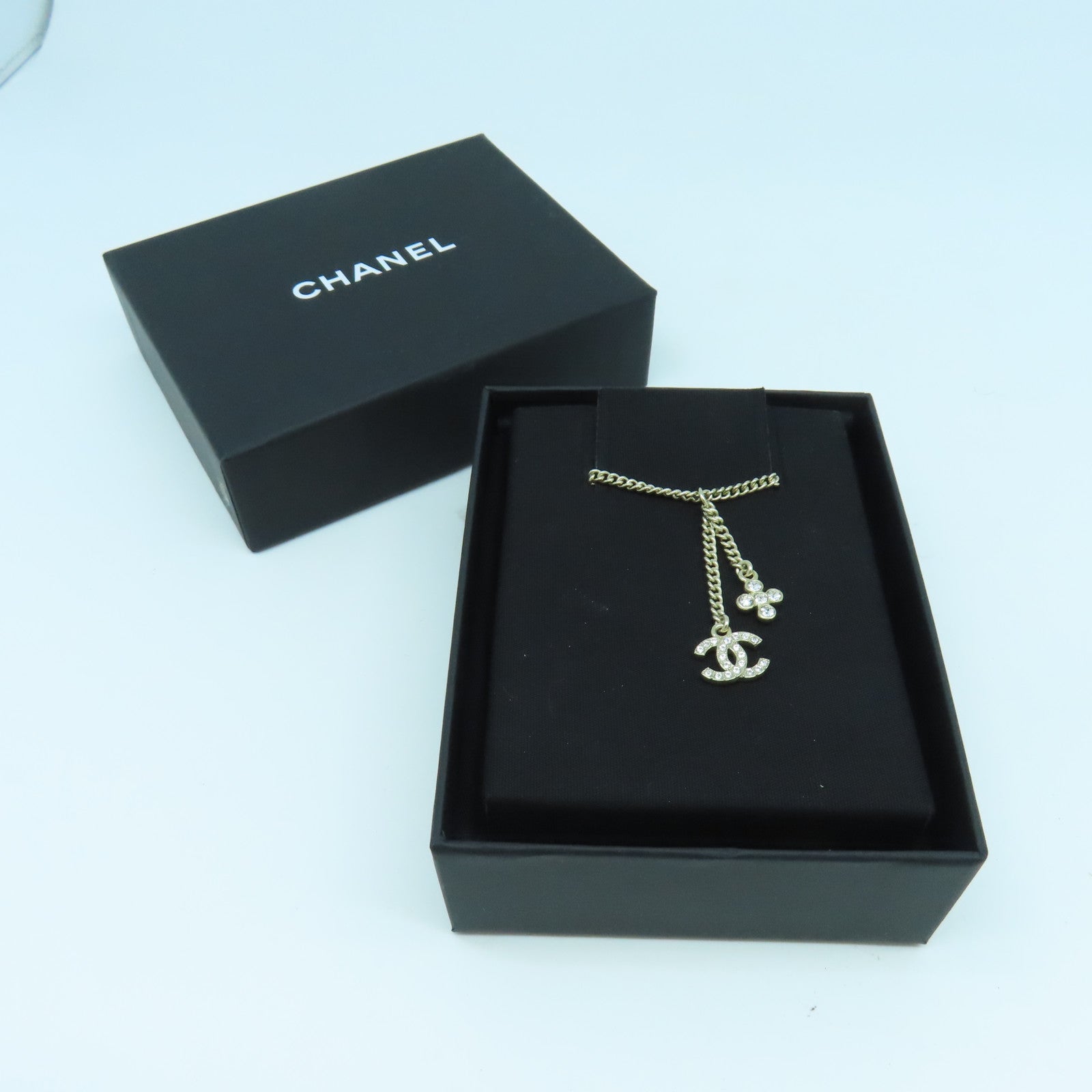 CHANEL 金屬Necklace項鍊金色