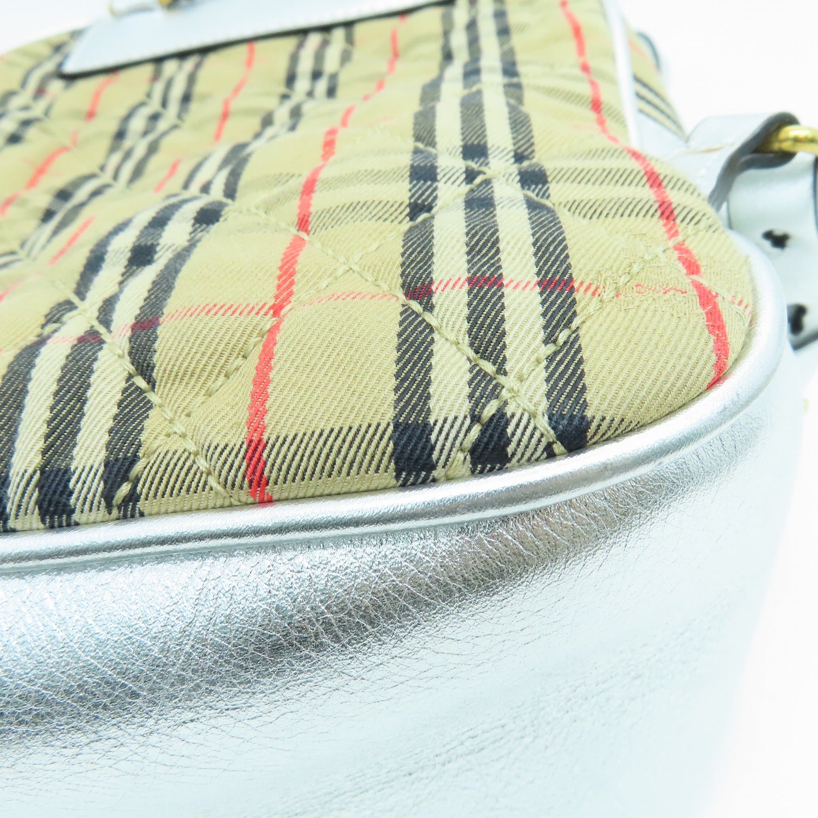 BURBERRY 帆布Backpack金扣背包啡色