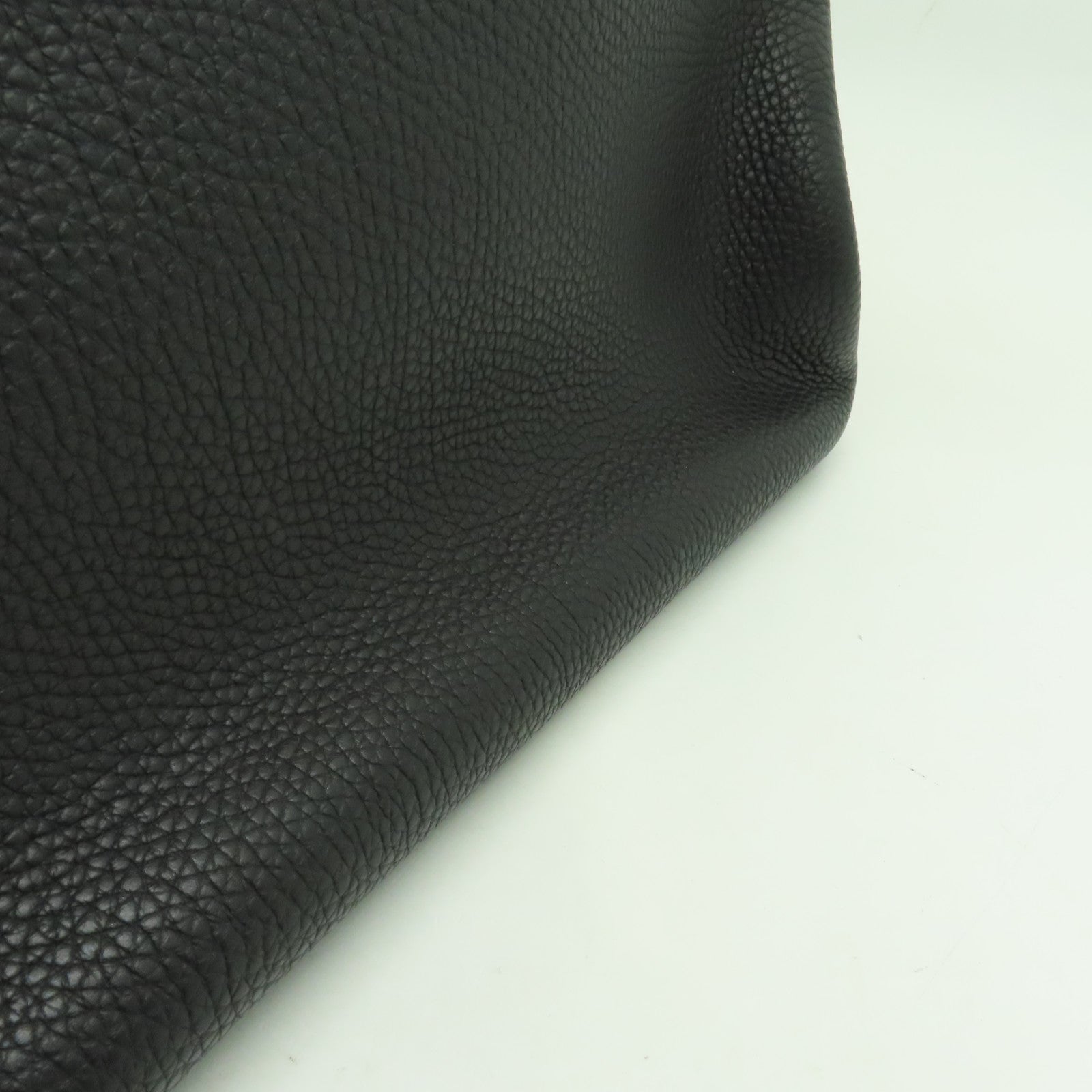 HERMES Togo皮革Birkin 35銀扣手挽袋Noir黑色