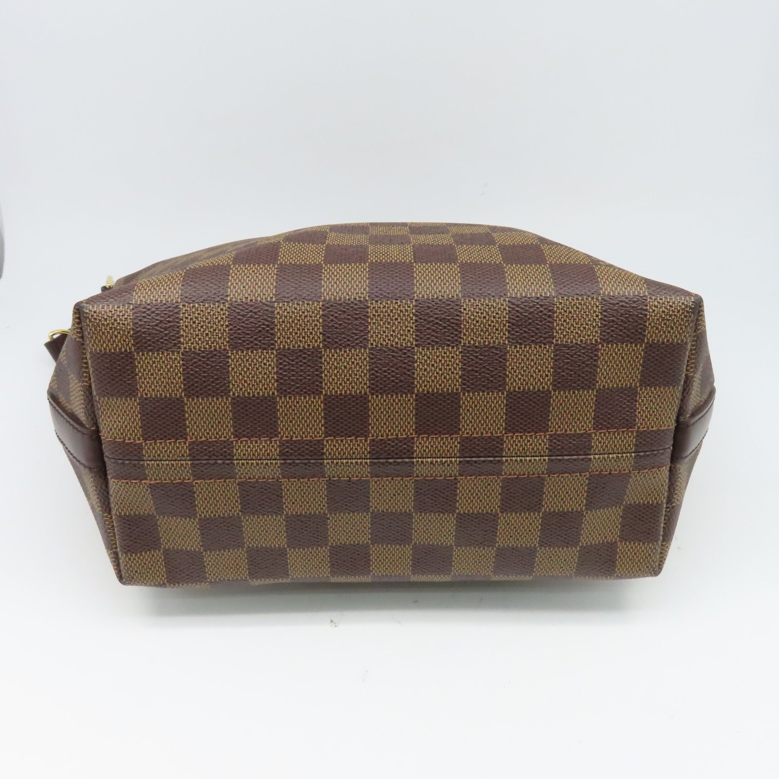 LOUIS VUITTON Damier Illovo MM金扣肩背袋啡色